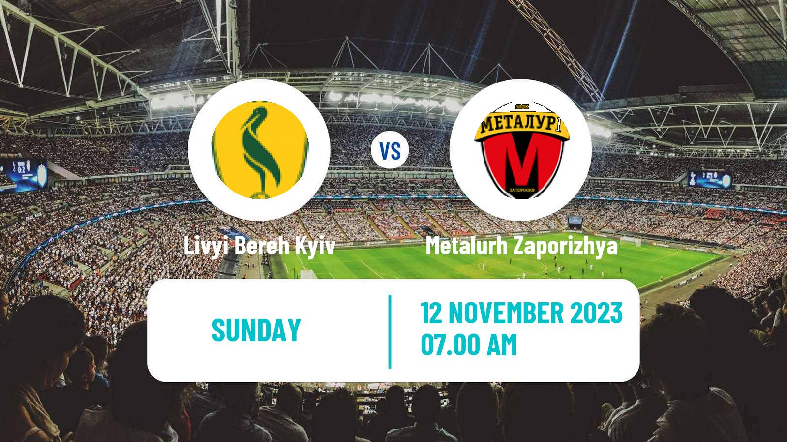 Soccer Ukrainian Persha Liga Livyi Bereh Kyiv - Metalurh Zaporizhya