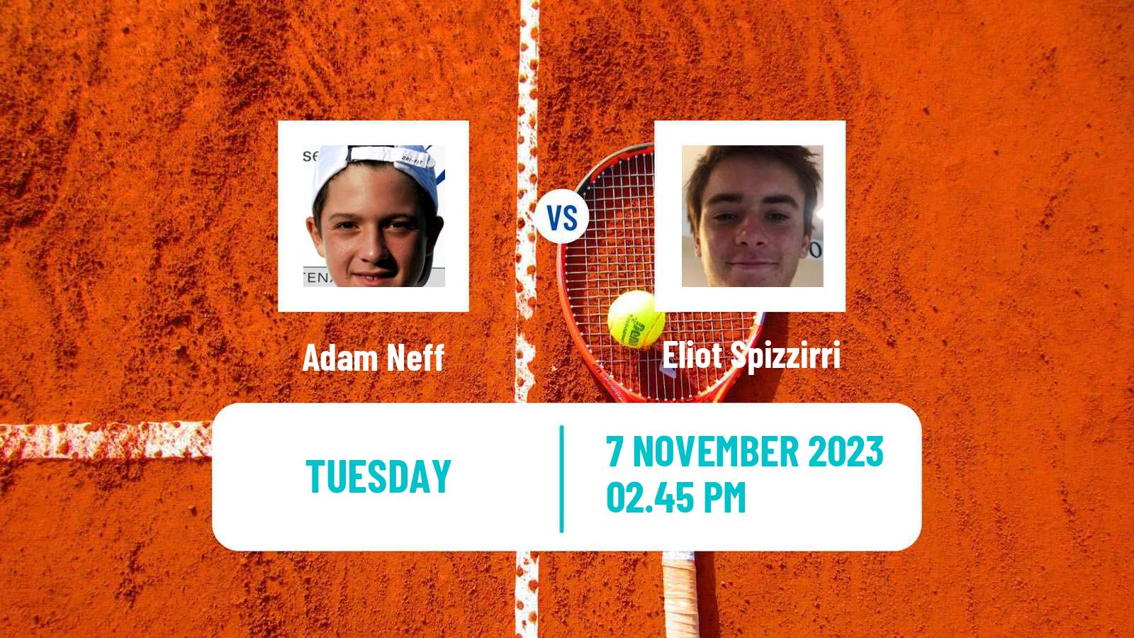 Tennis ITF M25 Austin Tx Men Adam Neff - Eliot Spizzirri