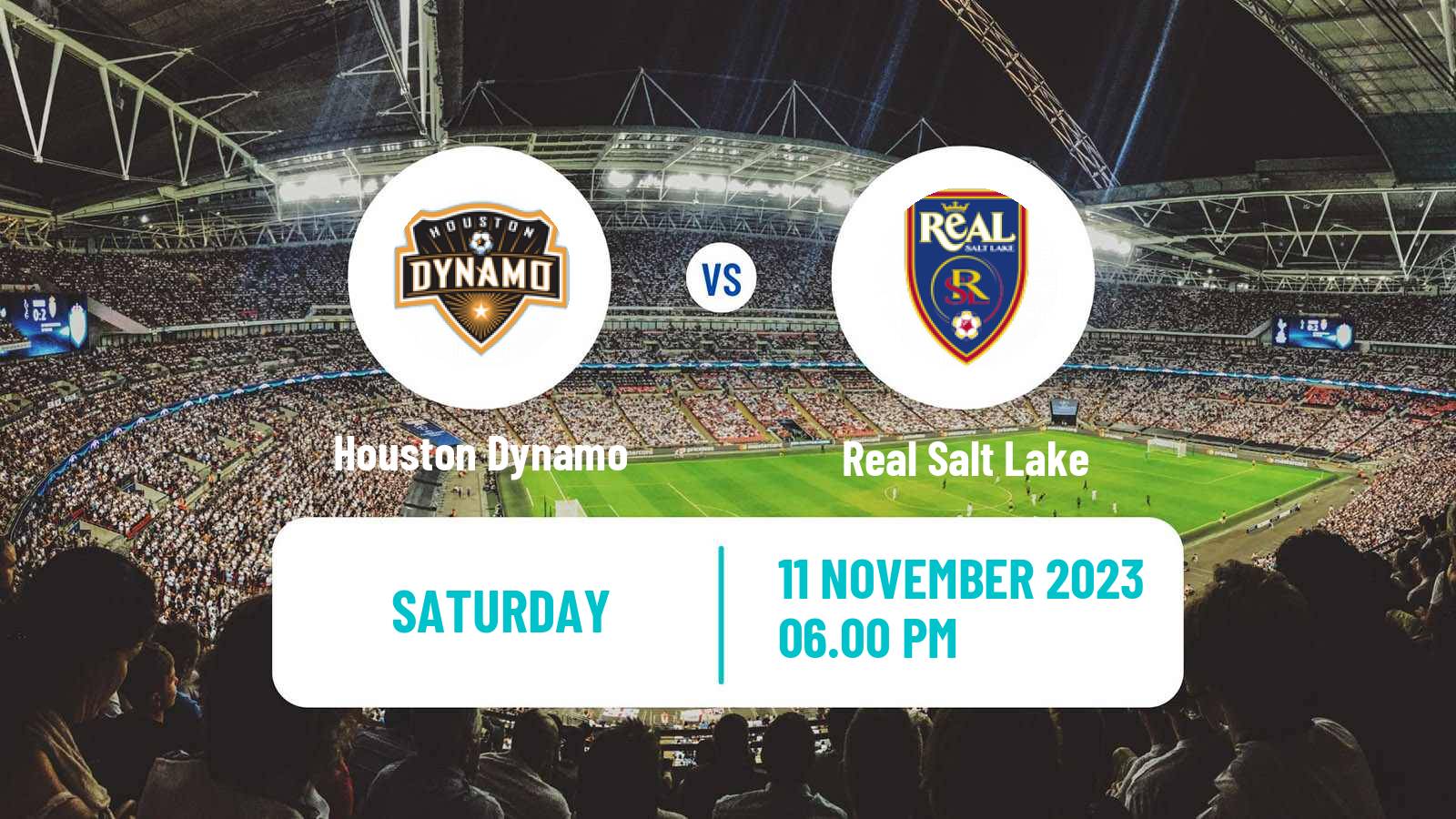 Soccer MLS Houston Dynamo - Real Salt Lake