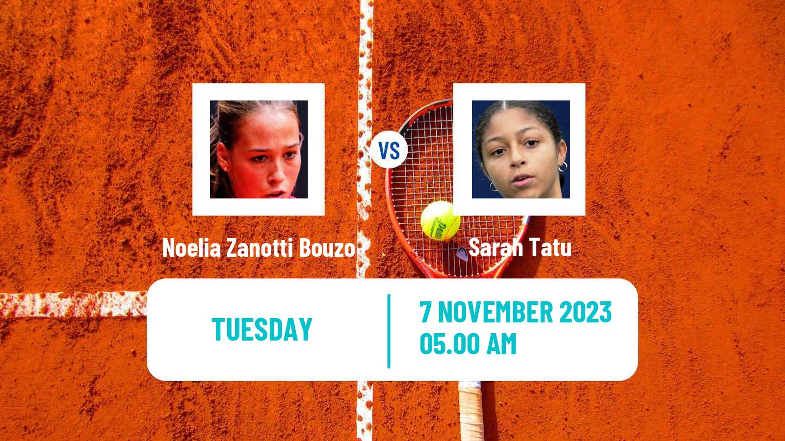 Tennis ITF W15 Castellon Women Noelia Zanotti Bouzo - Sarah Tatu