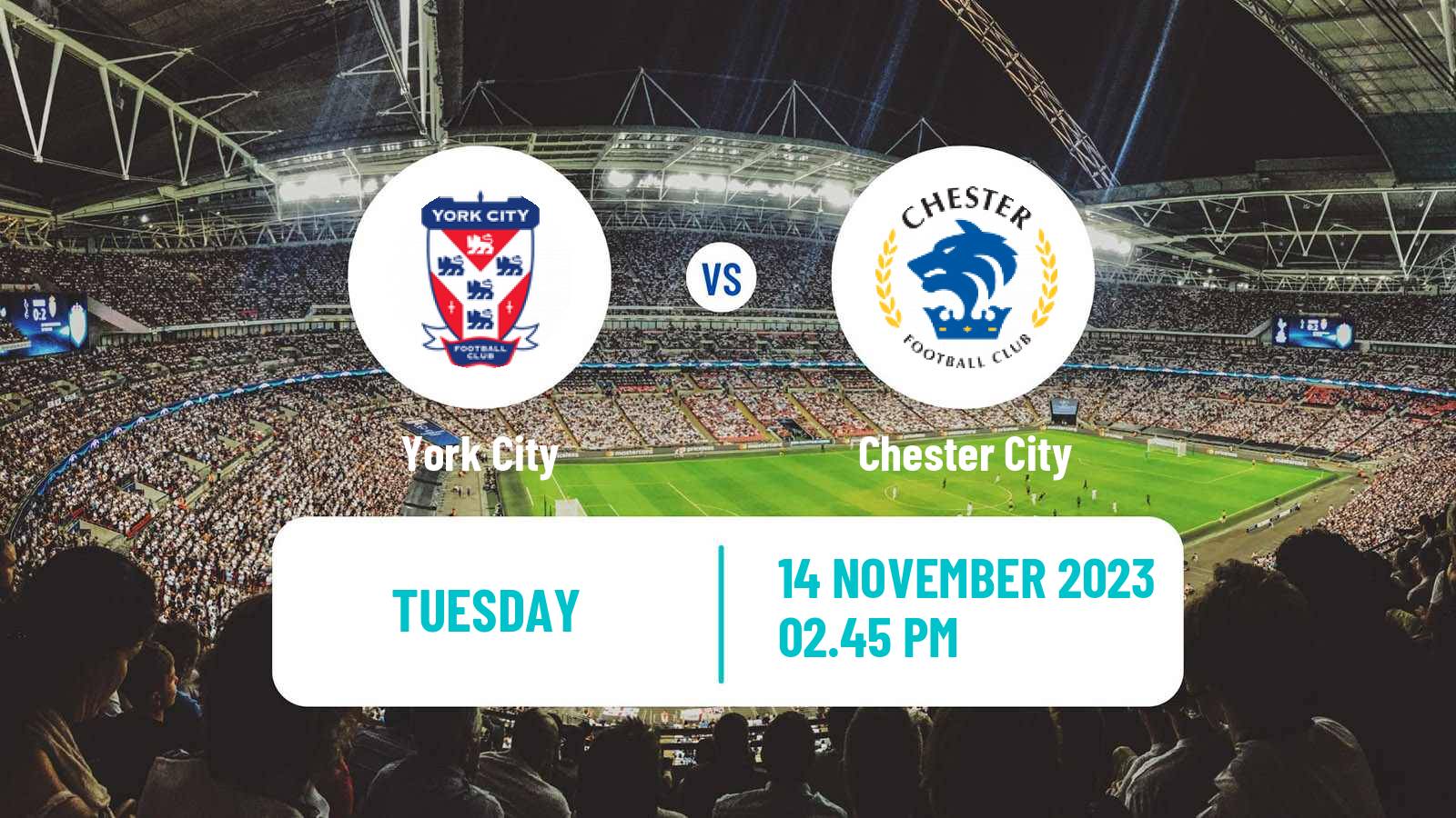 Soccer English FA Cup York City - Chester