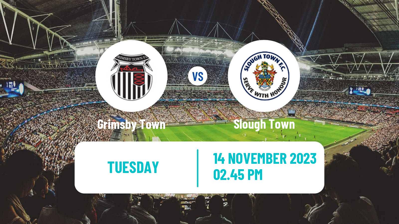 Soccer English FA Cup Grimsby Town - Slough Town