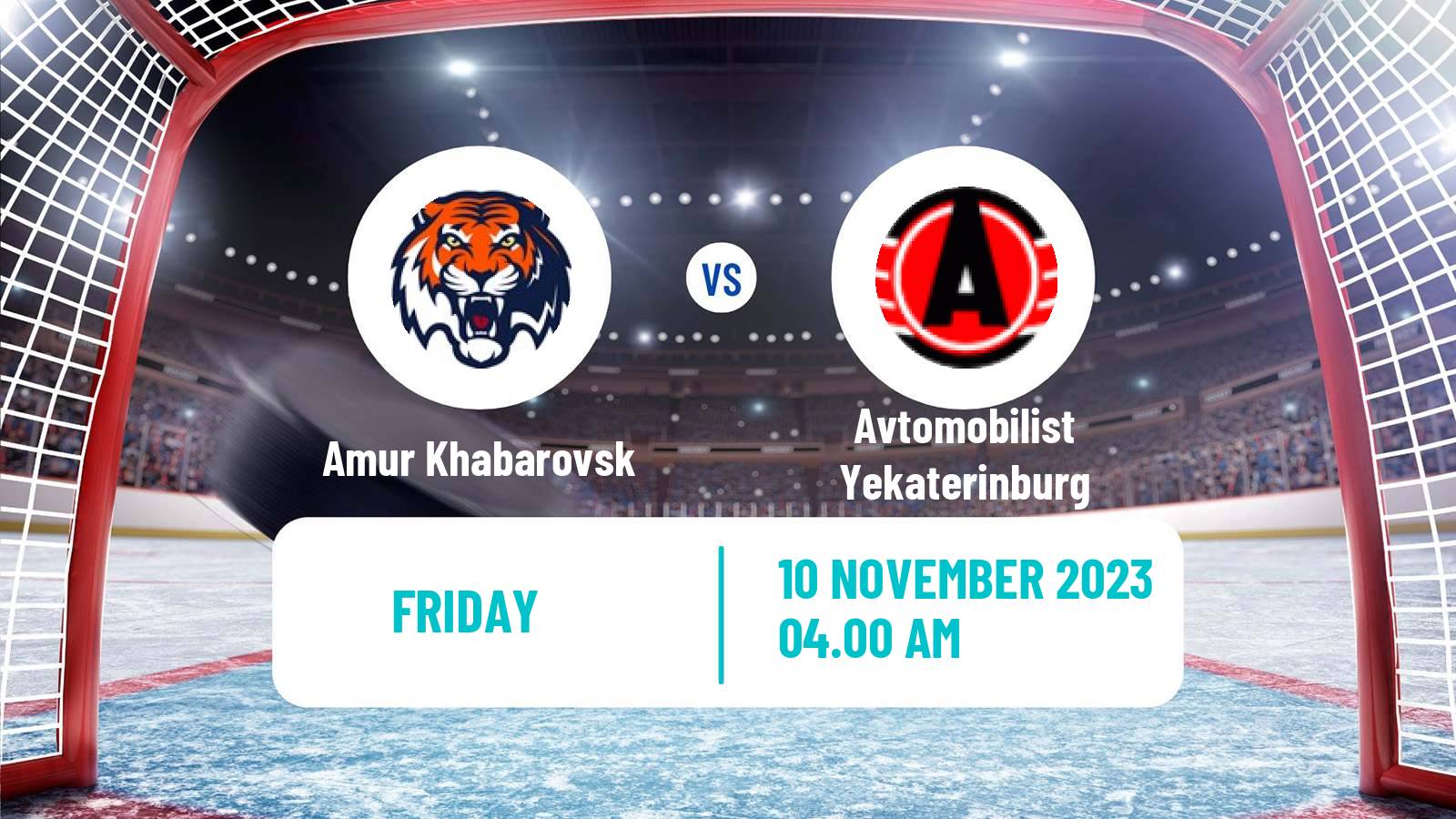 Hockey KHL Amur Khabarovsk - Avtomobilist Yekaterinburg