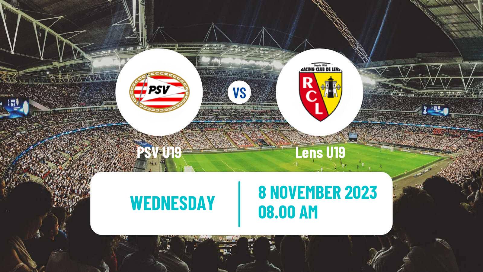 Soccer UEFA Youth League PSV U19 - Lens U19
