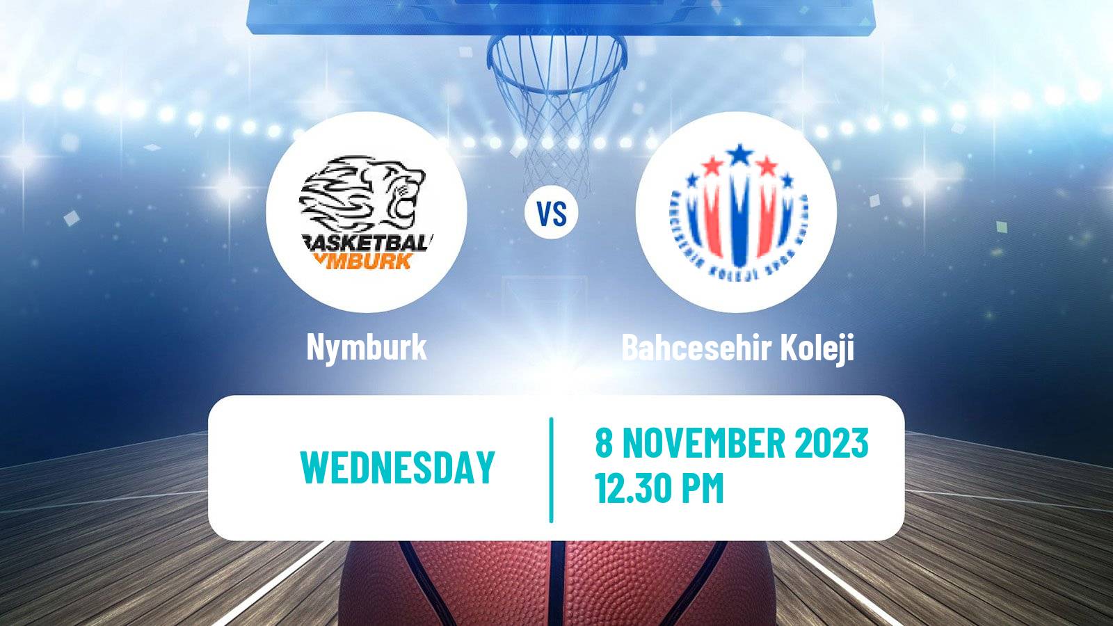 Basketball FIBA Europe Cup Nymburk - Bahcesehir Koleji