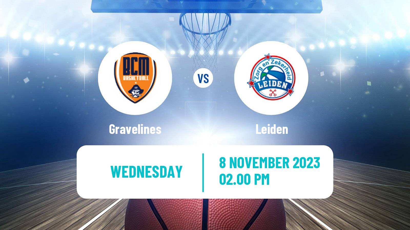 Basketball FIBA Europe Cup Gravelines - Leiden