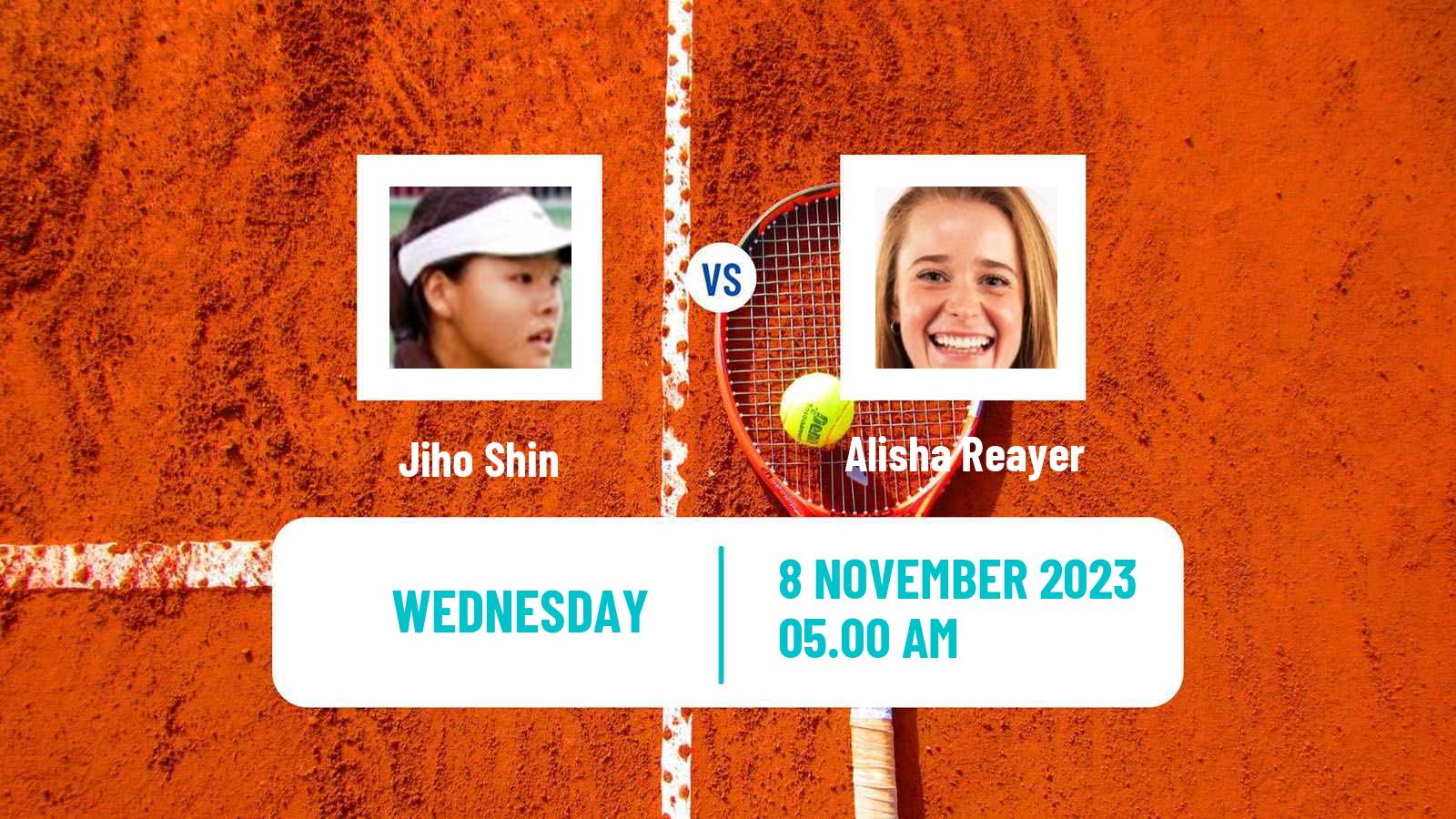 Tennis ITF W15 Monastir 39 Women Jiho Shin - Alisha Reayer