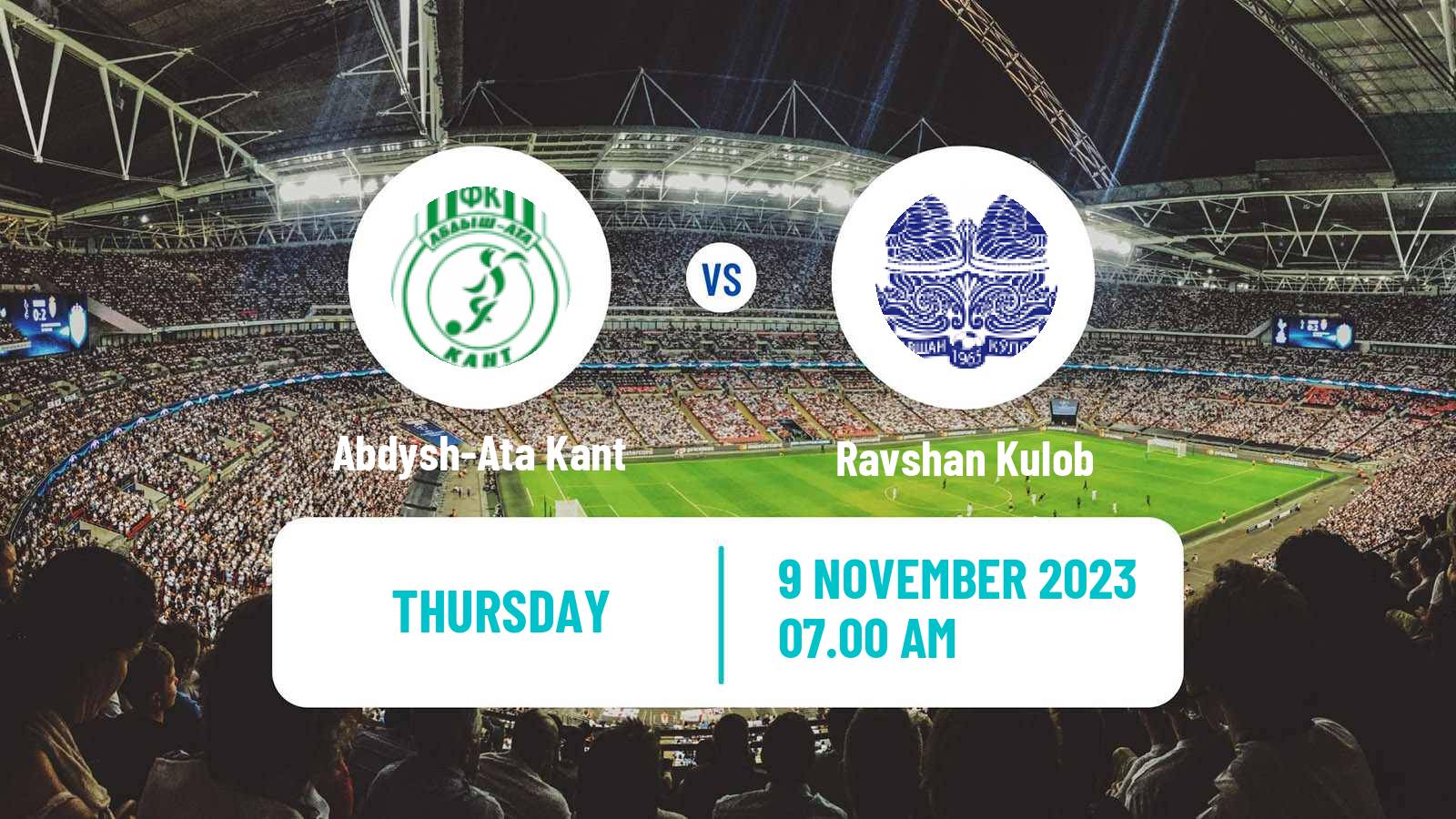 Soccer AFC Cup Abdysh-Ata Kant - Ravshan Kulob