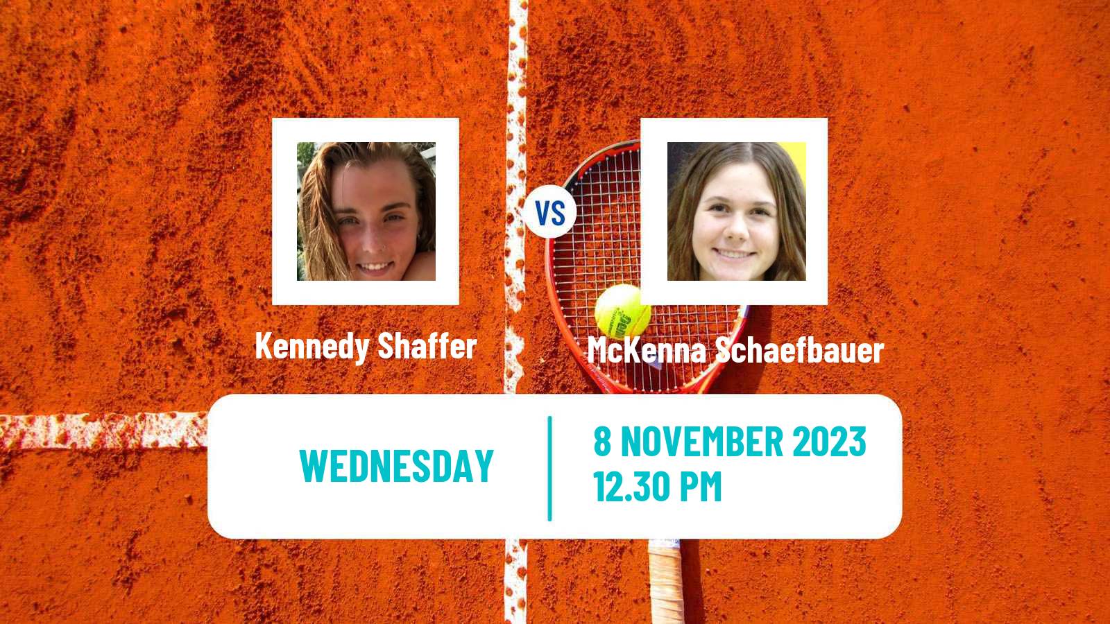 Tennis ITF W15 Champaign Il Women Kennedy Shaffer - McKenna Schaefbauer