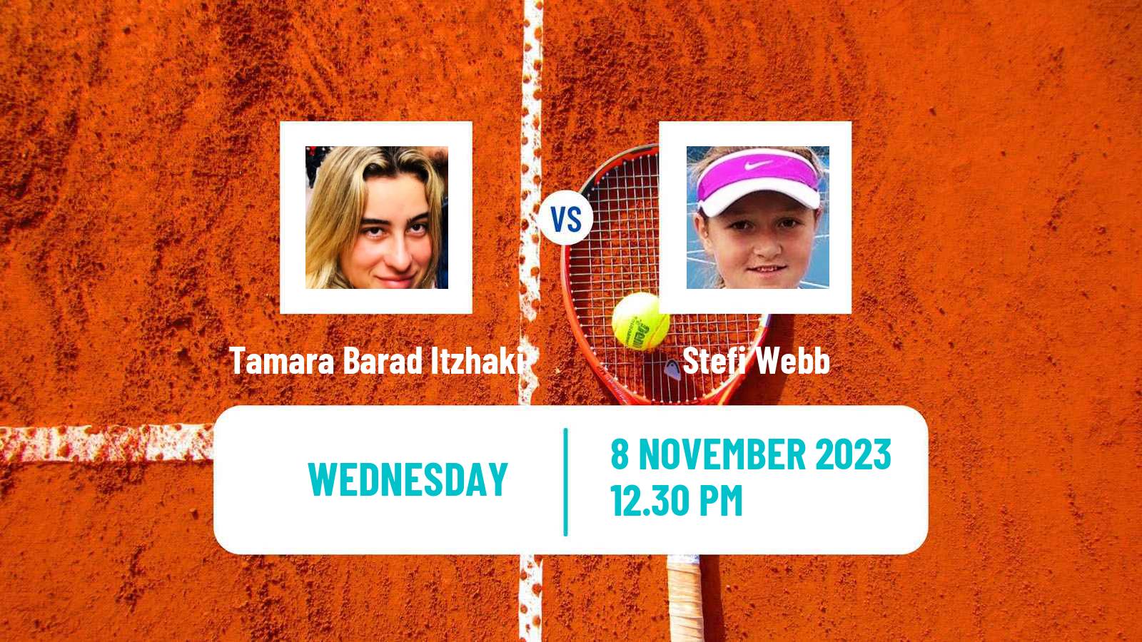 Tennis ITF W15 Champaign Il Women Tamara Barad Itzhaki - Stefi Webb