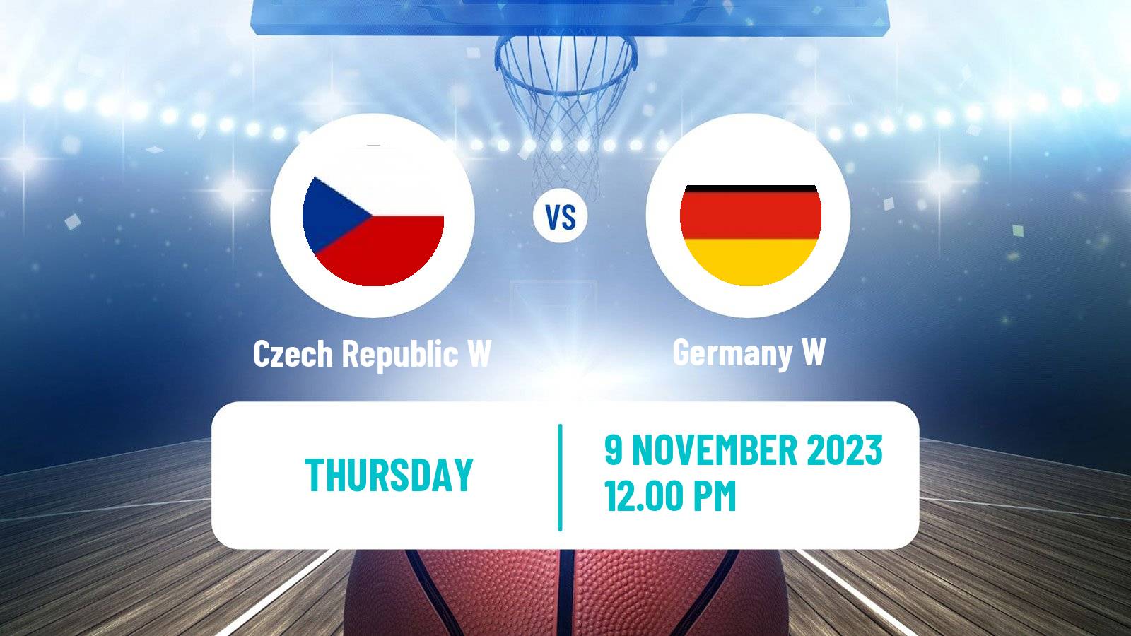 Basketball EuroBasket Women Czech Republic W - Germany W