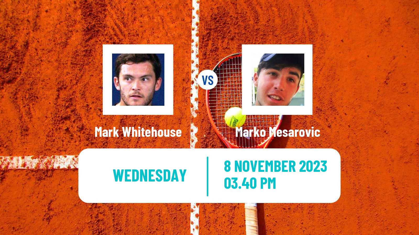 Tennis ITF M25 Austin Tx Men Mark Whitehouse - Marko Mesarovic