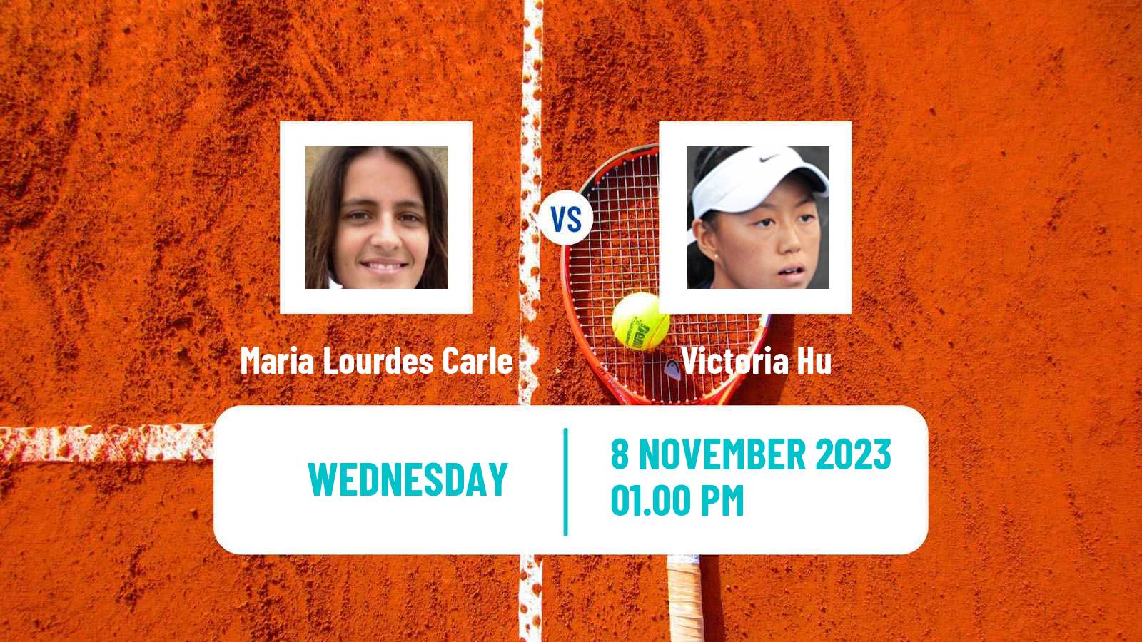 Tennis ITF W100 Charleston Sc 2 Women Maria Lourdes Carle - Victoria Hu