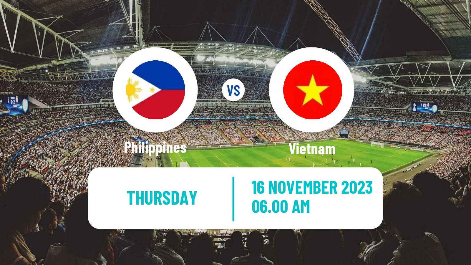 Soccer FIFA World Cup Philippines - Vietnam