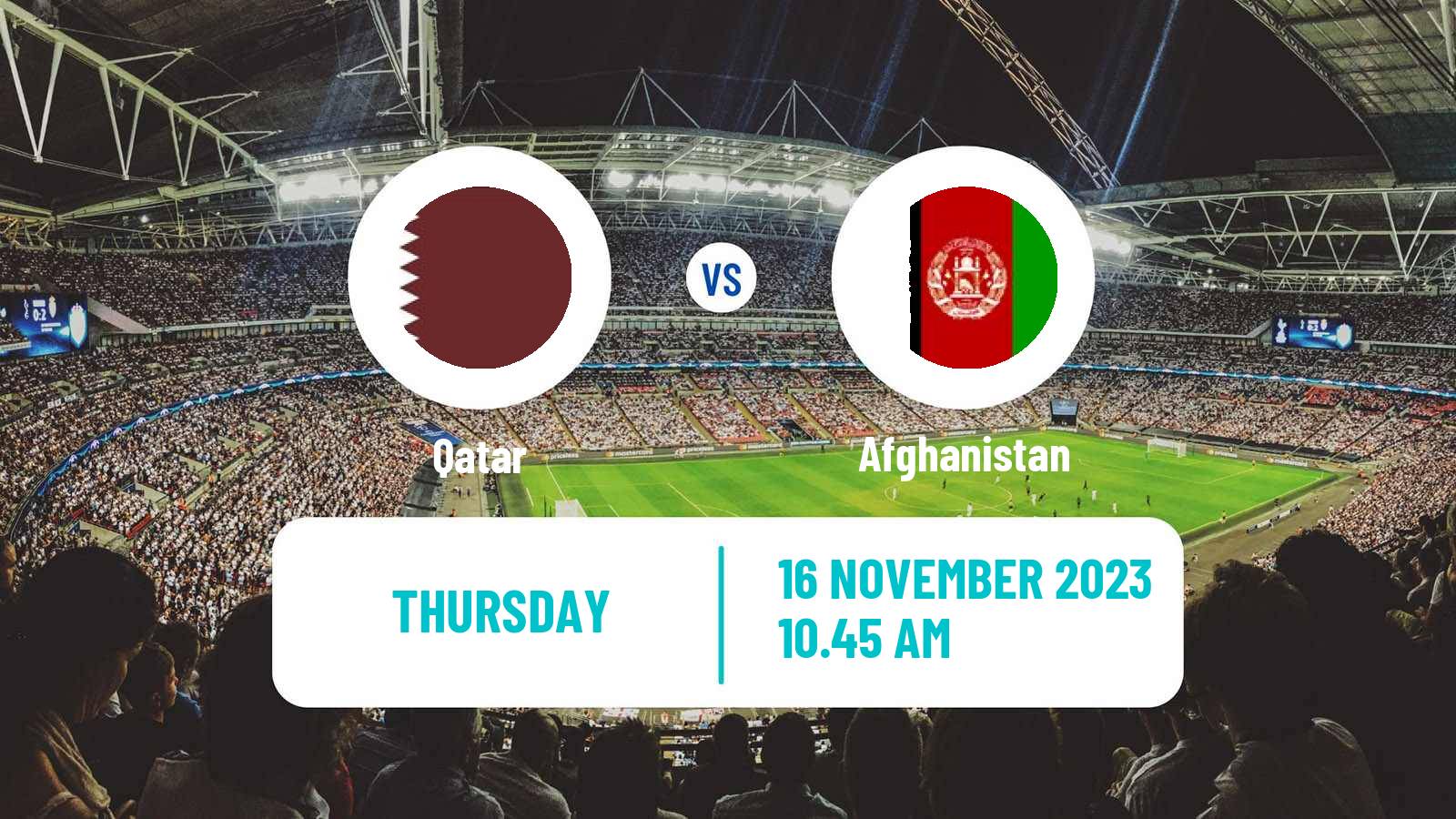 Soccer FIFA World Cup Qatar - Afghanistan