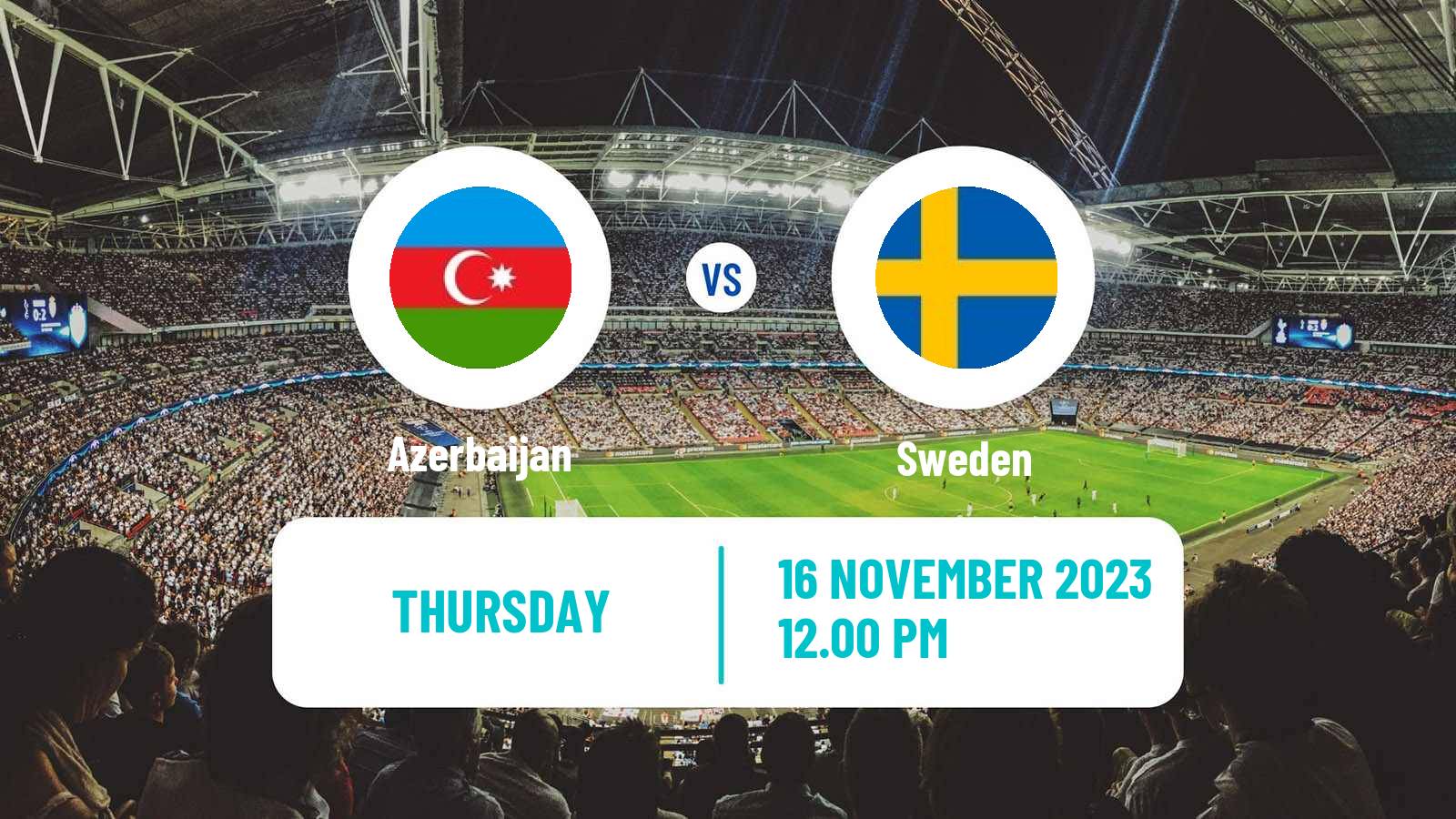 Soccer UEFA Euro Azerbaijan - Sweden