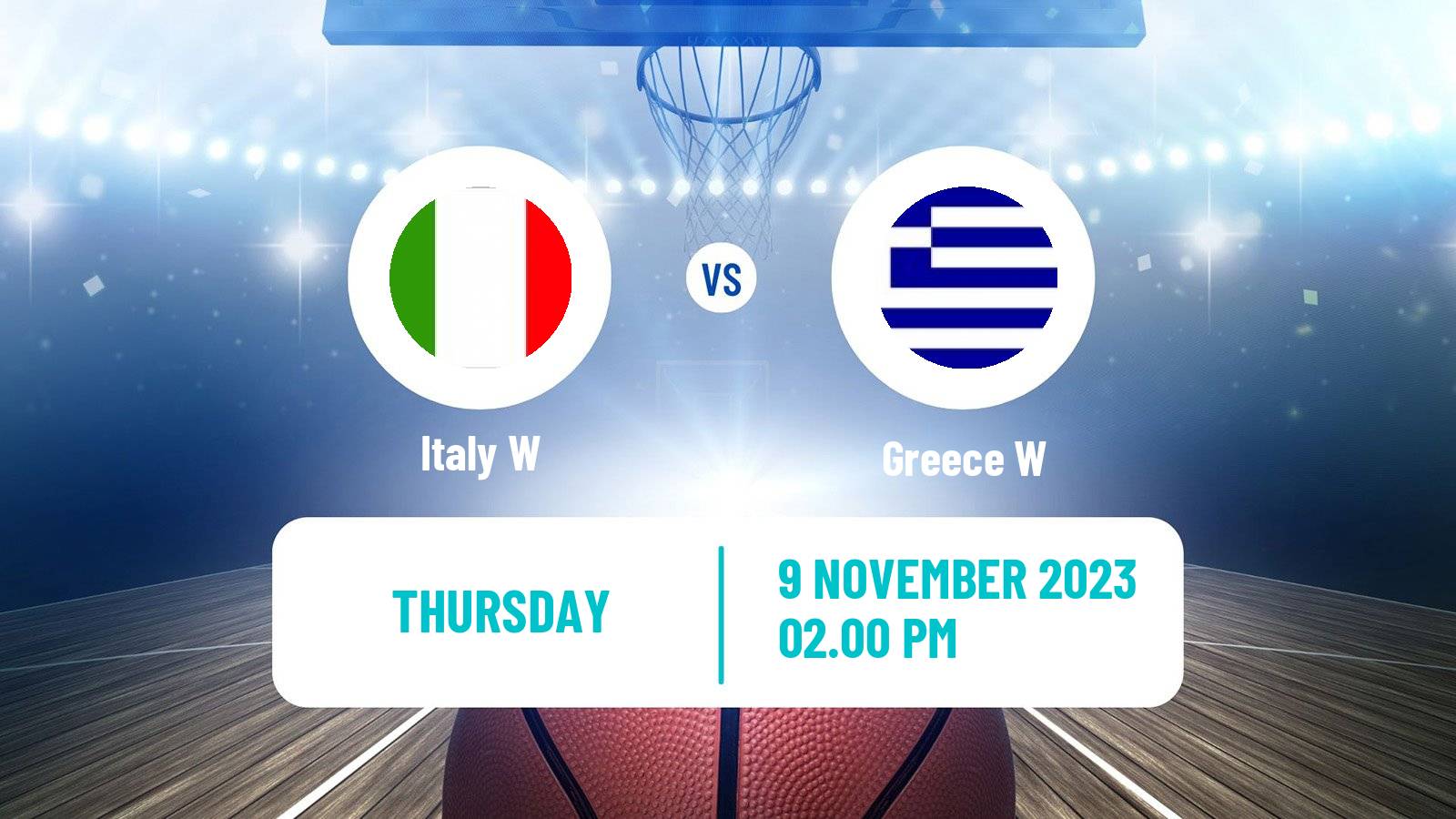Basketball EuroBasket Women Italy W - Greece W