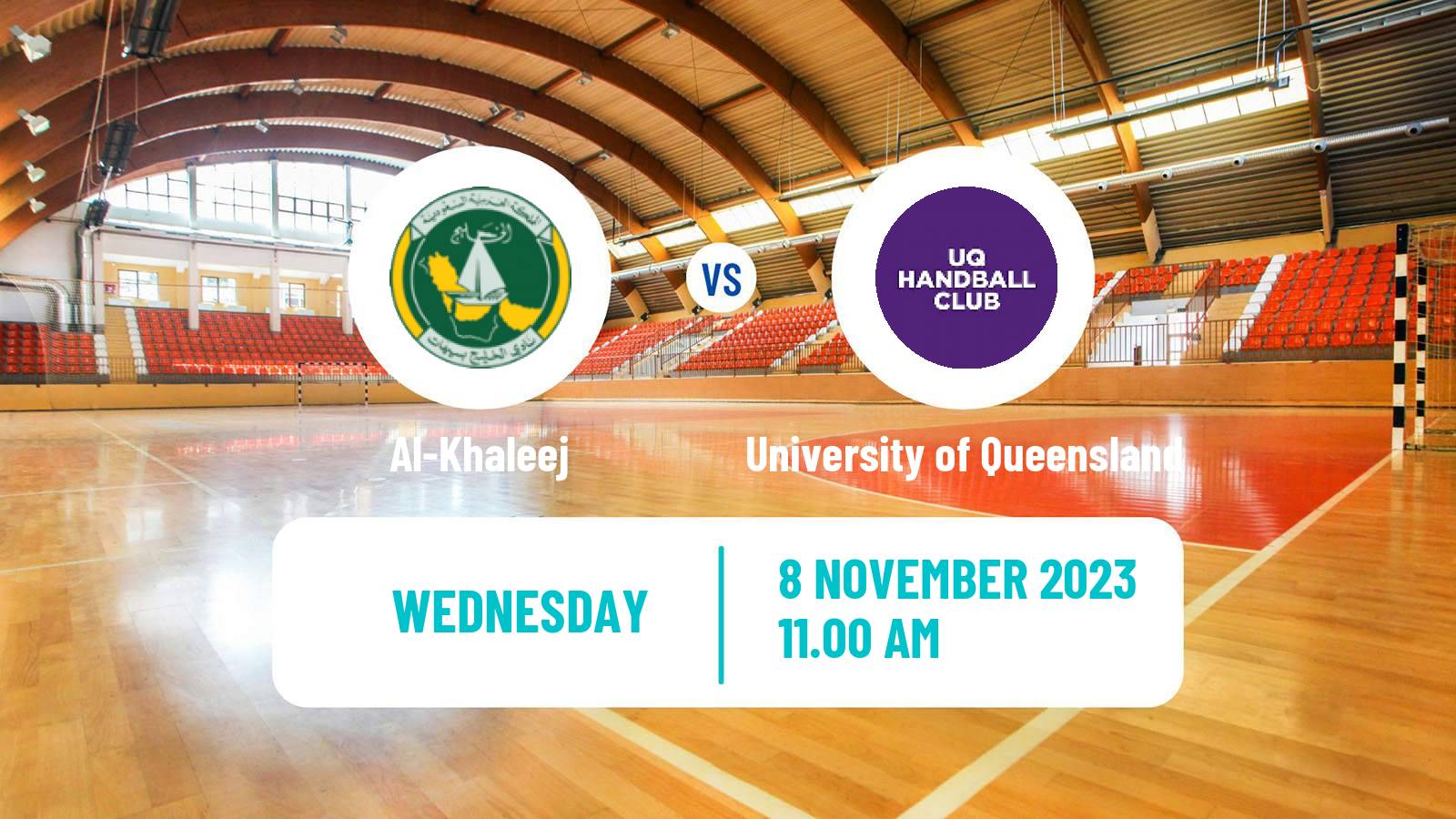 Handball Super Globe Al-Khaleej - University of Queensland