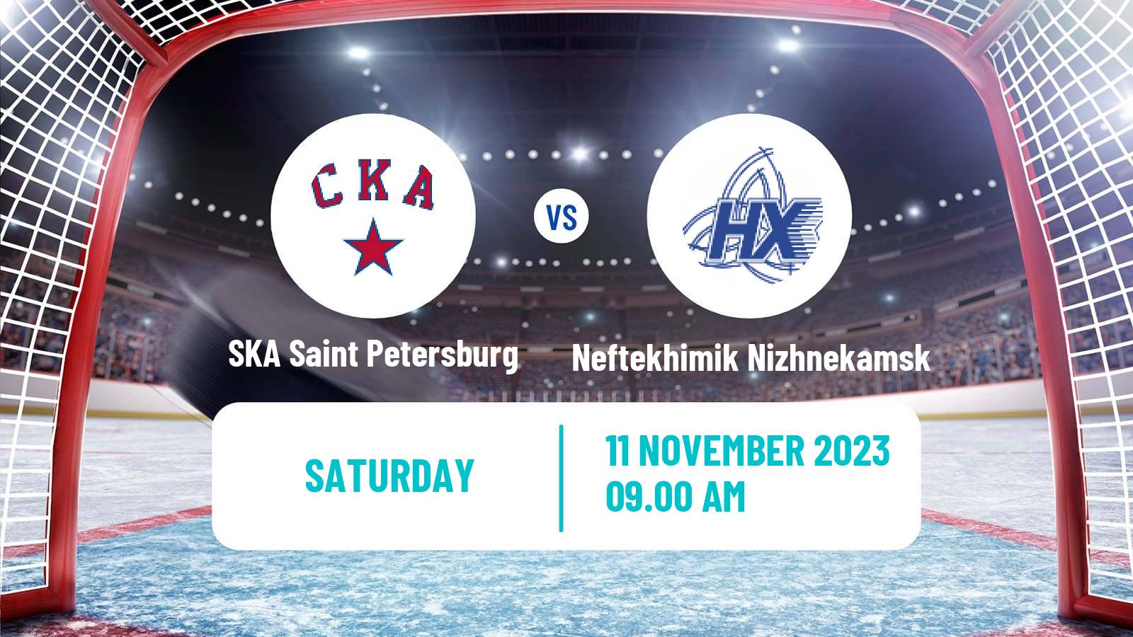 Hockey KHL SKA Saint Petersburg - Neftekhimik Nizhnekamsk