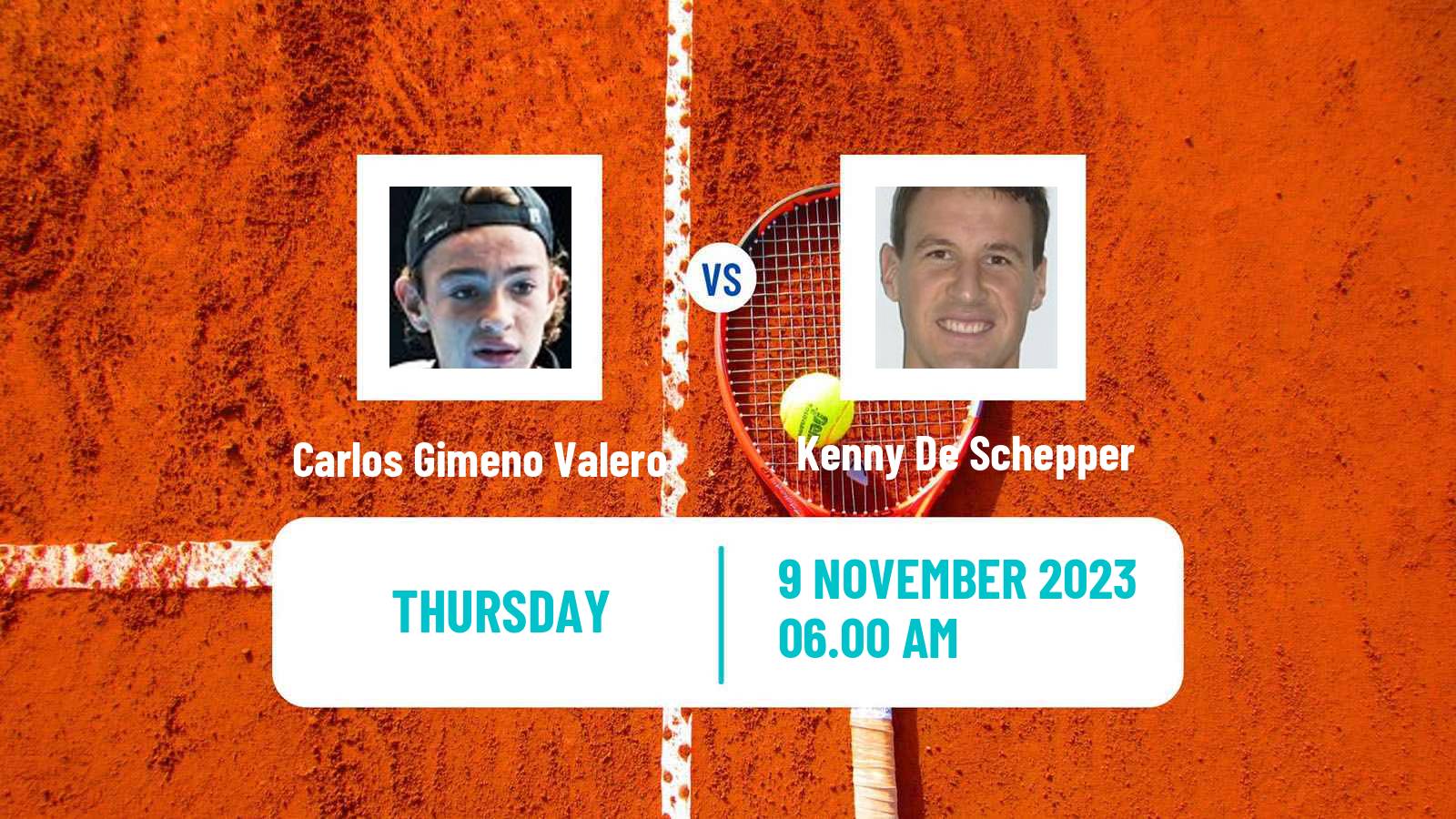 Tennis ITF M25 Benicarlo Men Carlos Gimeno Valero - Kenny De Schepper