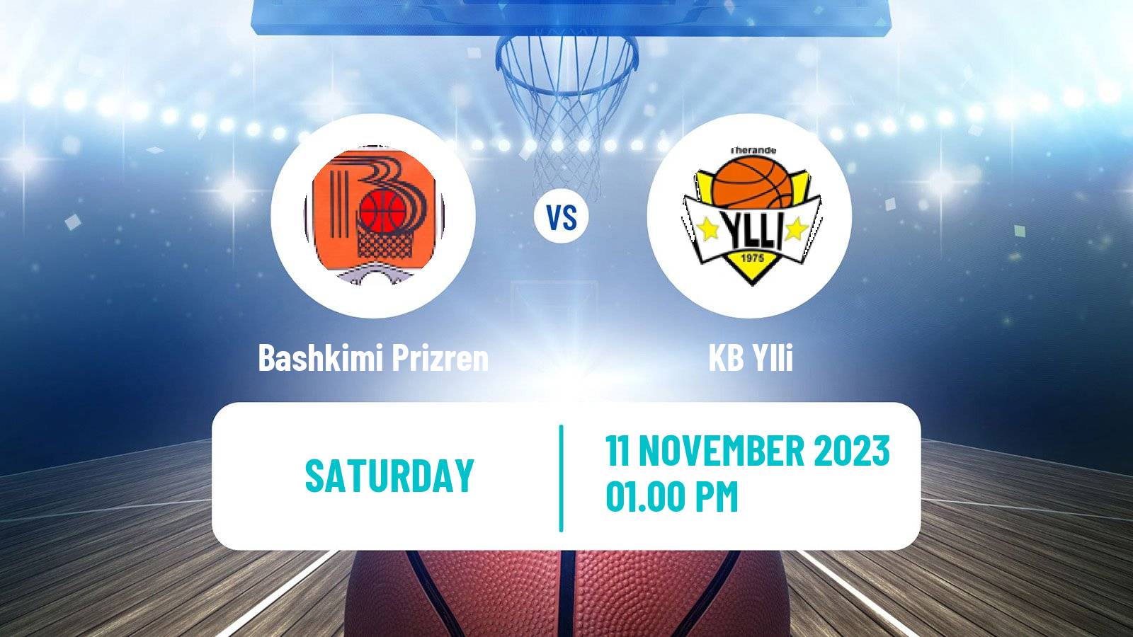 Basketball Kosovo Superliga Basketball Bashkimi Prizren - Ylli