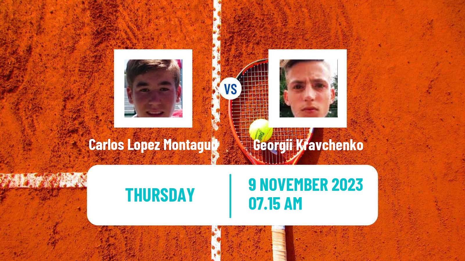 Tennis ITF M25 Benicarlo Men Carlos Lopez Montagud - Georgii Kravchenko