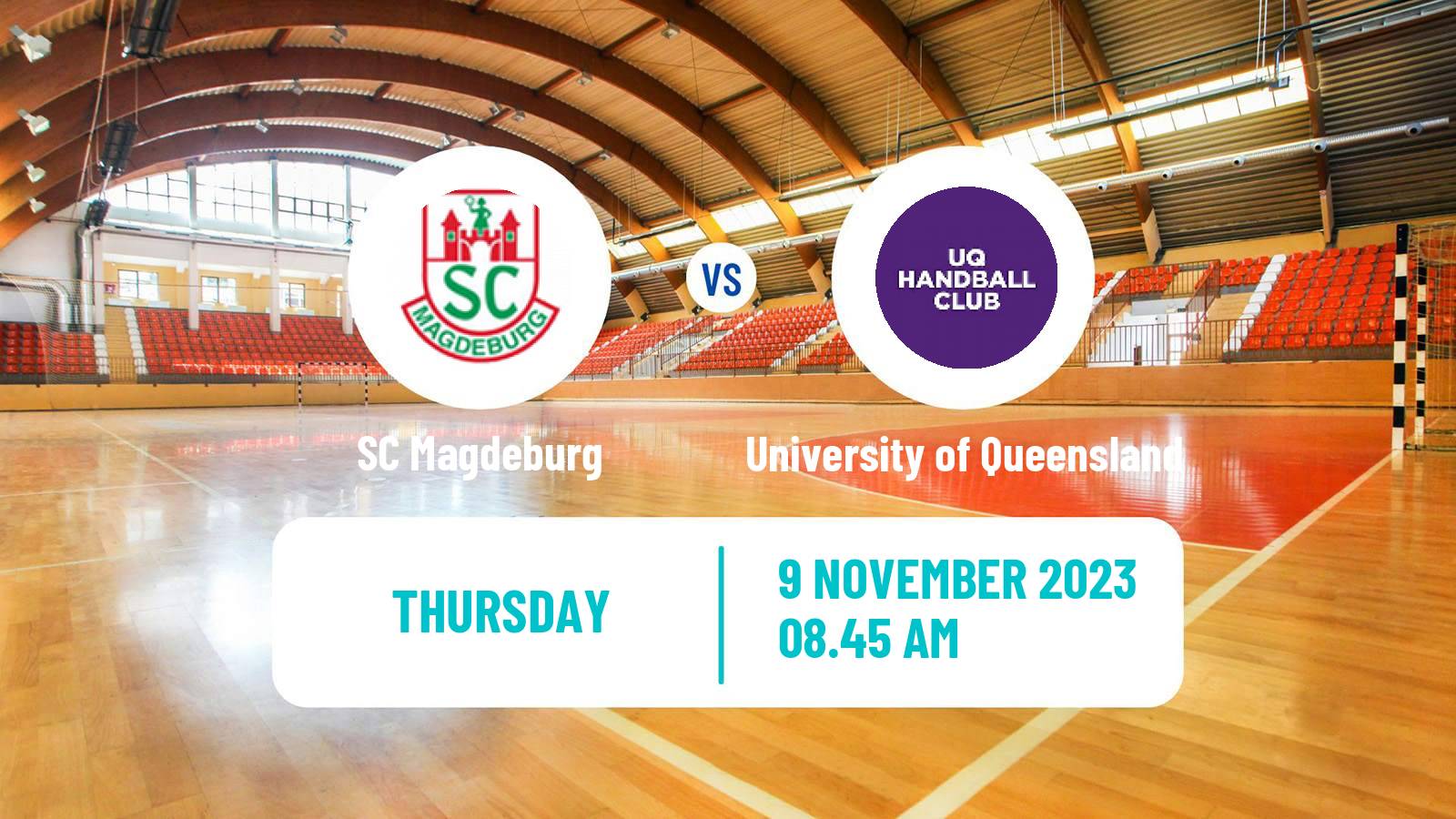 Handball Super Globe Magdeburg - University of Queensland
