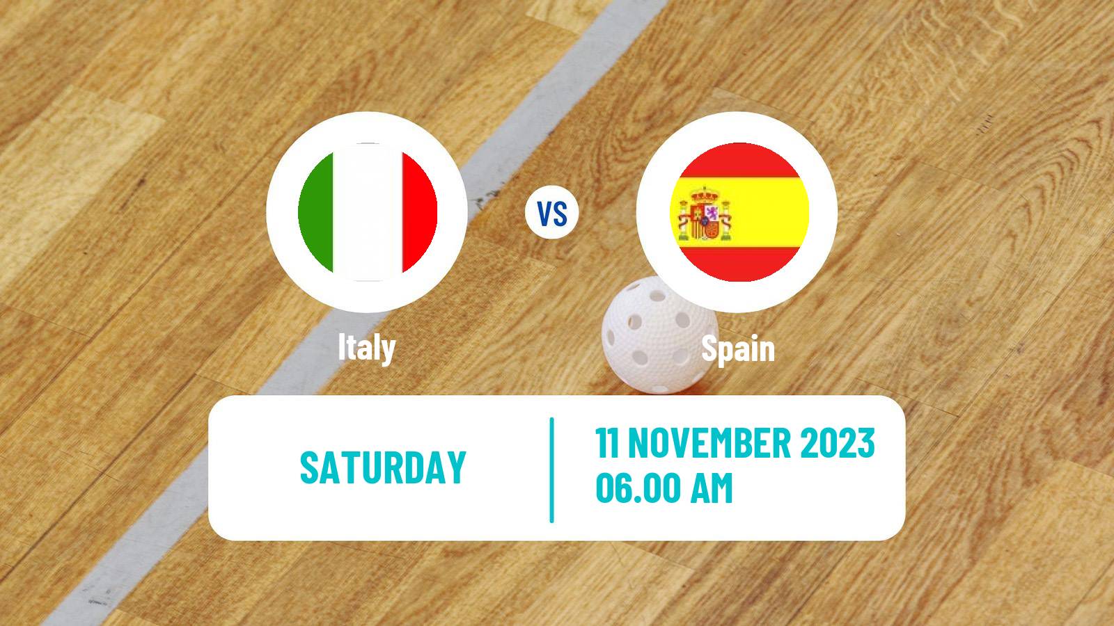 Floorball Friendly International Floorball Italy - Spain