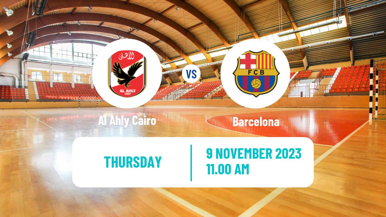 Handball Super Globe Al Ahly Cairo - Barcelona