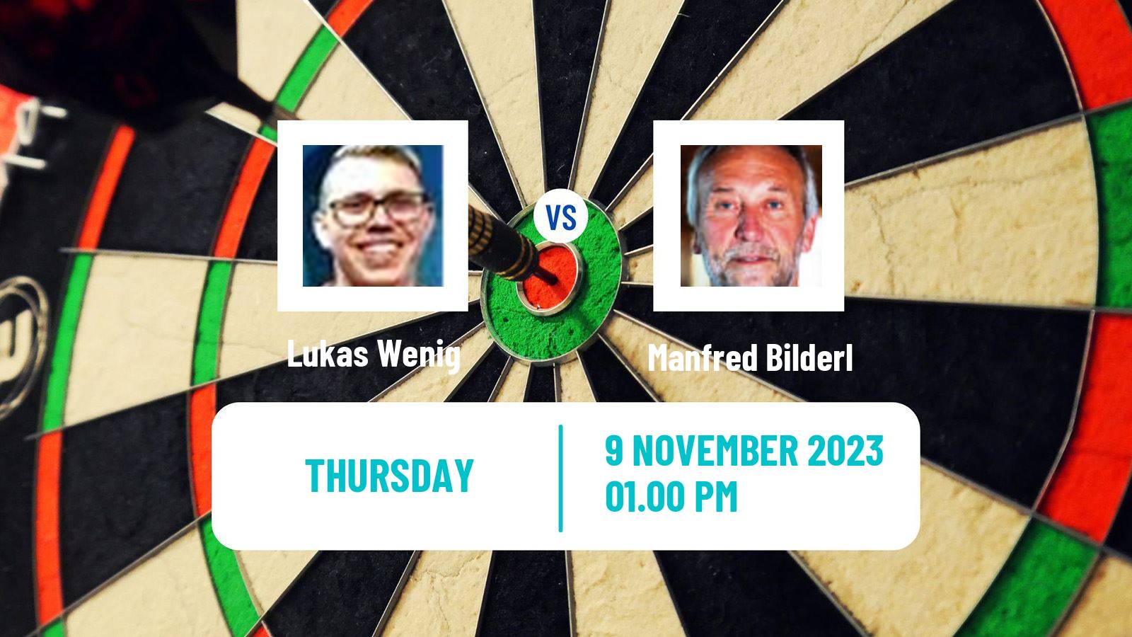 Darts Super League Darts Lukas Wenig - Manfred Bilderl