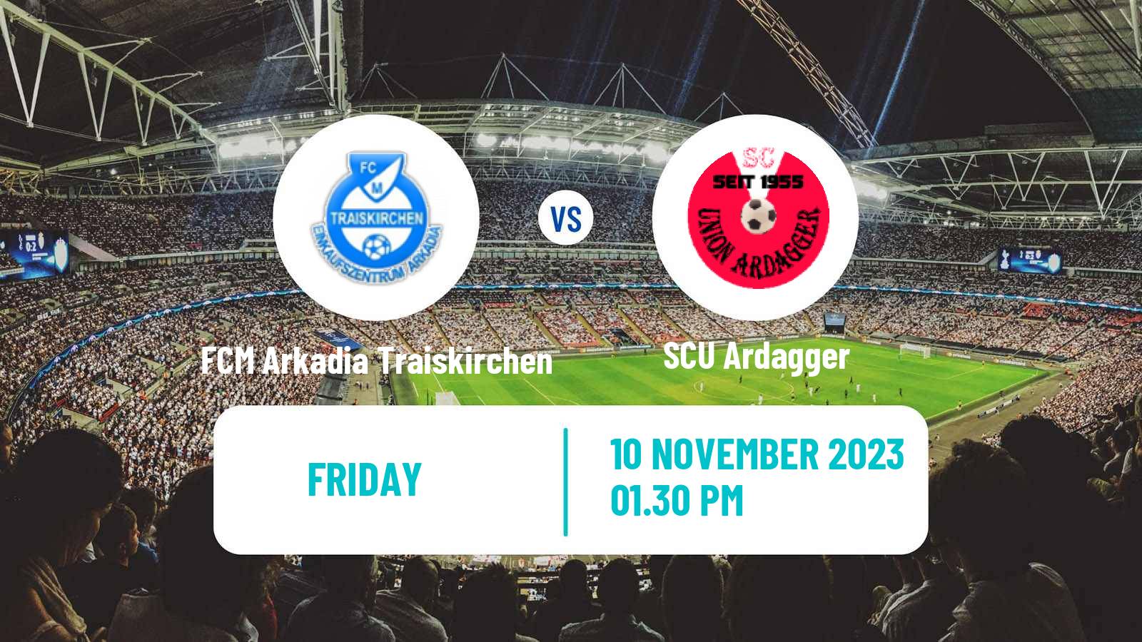 Soccer Austrian Regionalliga East FCM Arkadia Traiskirchen - Ardagger