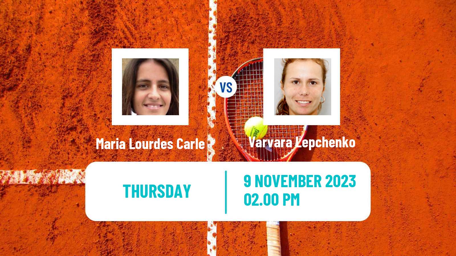Tennis ITF W100 Charleston Sc 2 Women Maria Lourdes Carle - Varvara Lepchenko
