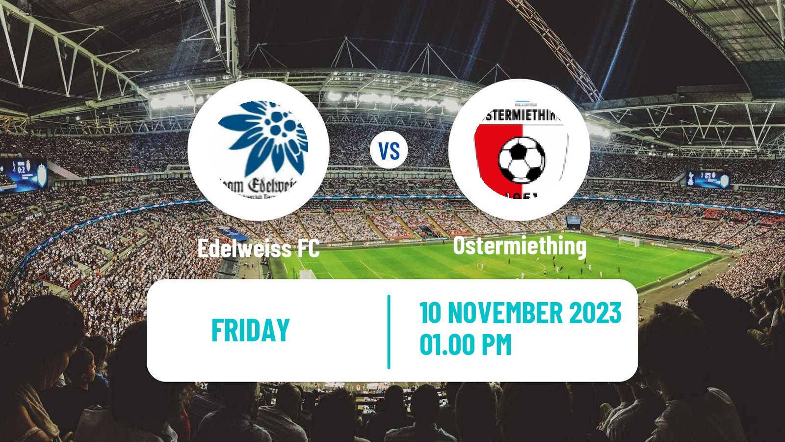 Soccer Austrian Landesliga Oberosterreich Edelweiss - Ostermiething