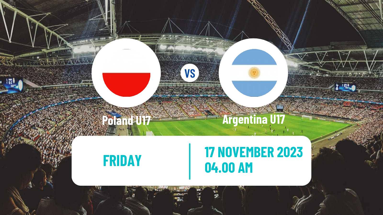 Soccer FIFA World Cup U17 Poland U17 - Argentina U17