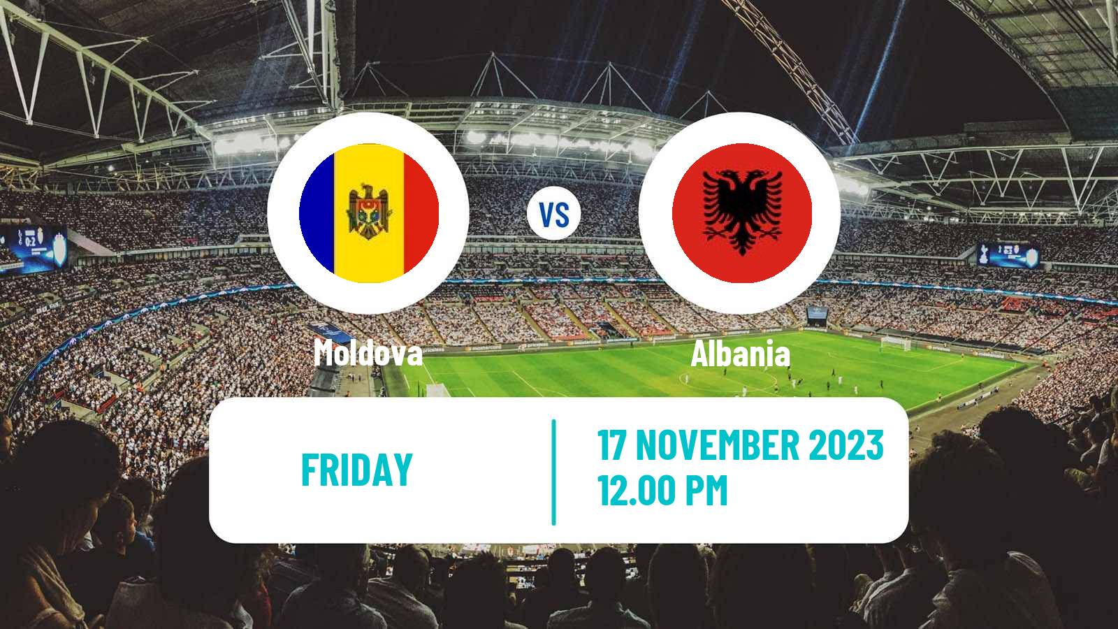 Soccer UEFA Euro Moldova - Albania