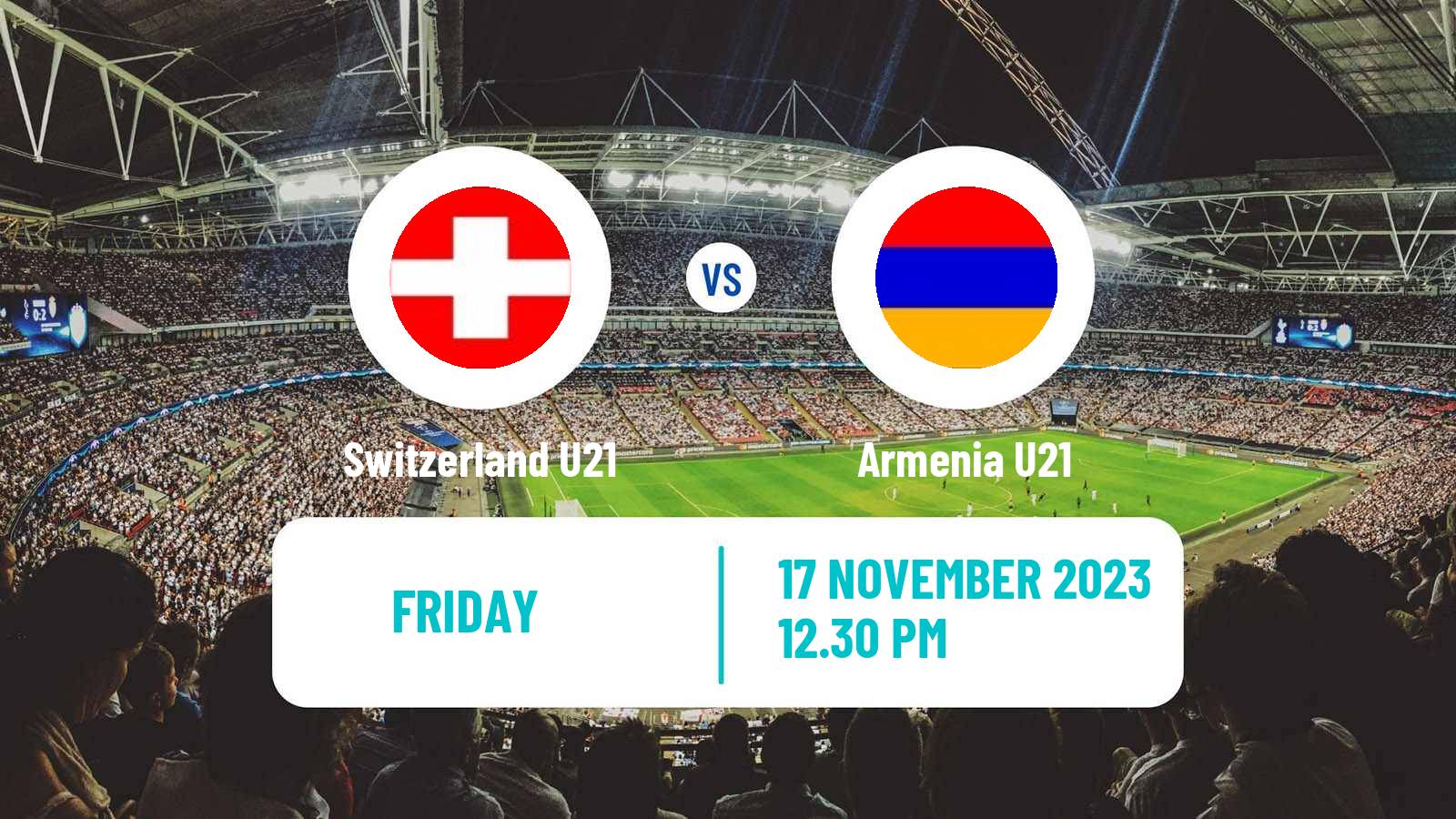 Soccer UEFA Euro U21 Switzerland U21 - Armenia U21