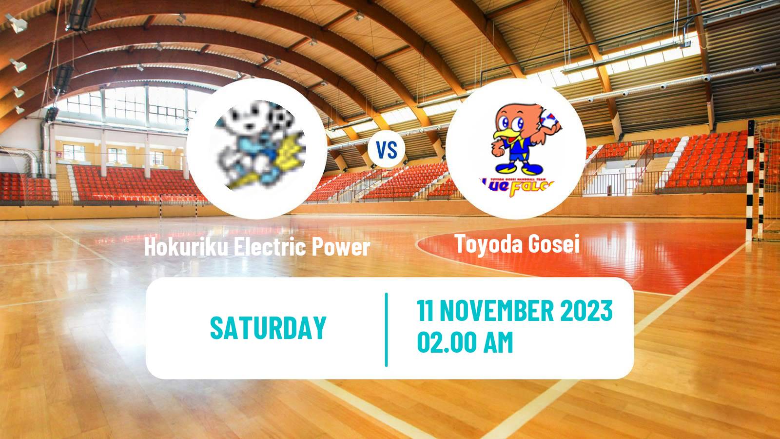 Handball Japan JHL Handball Hokuriku Electric Power - Toyoda Gosei