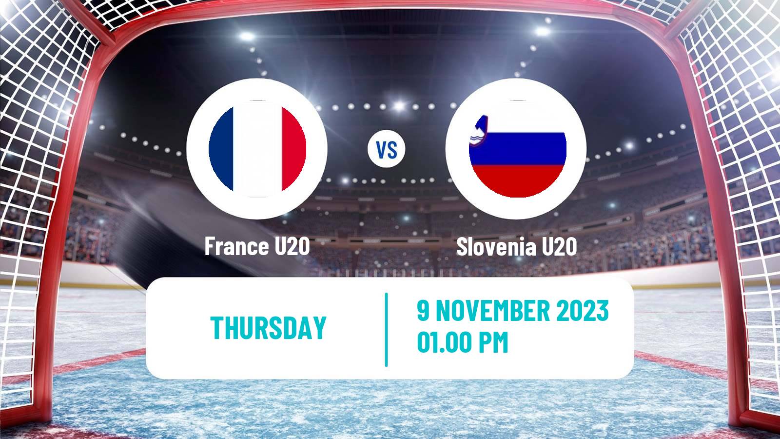 Hockey Friendly International Ice Hockey France U20 - Slovenia U20