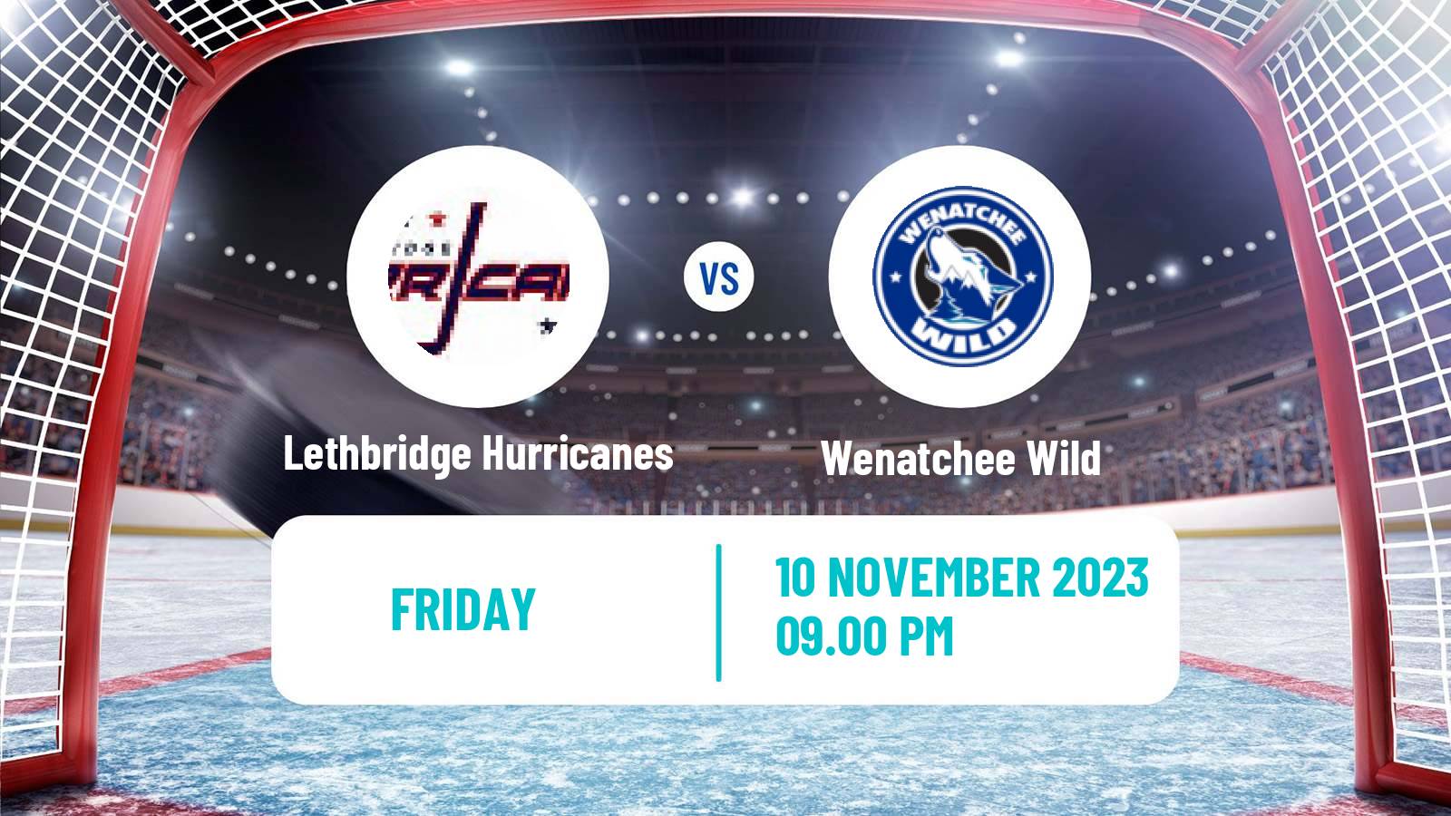 Hockey WHL Lethbridge Hurricanes - Wenatchee Wild