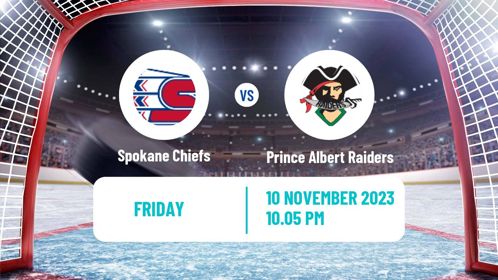 Hockey WHL Spokane Chiefs - Prince Albert Raiders