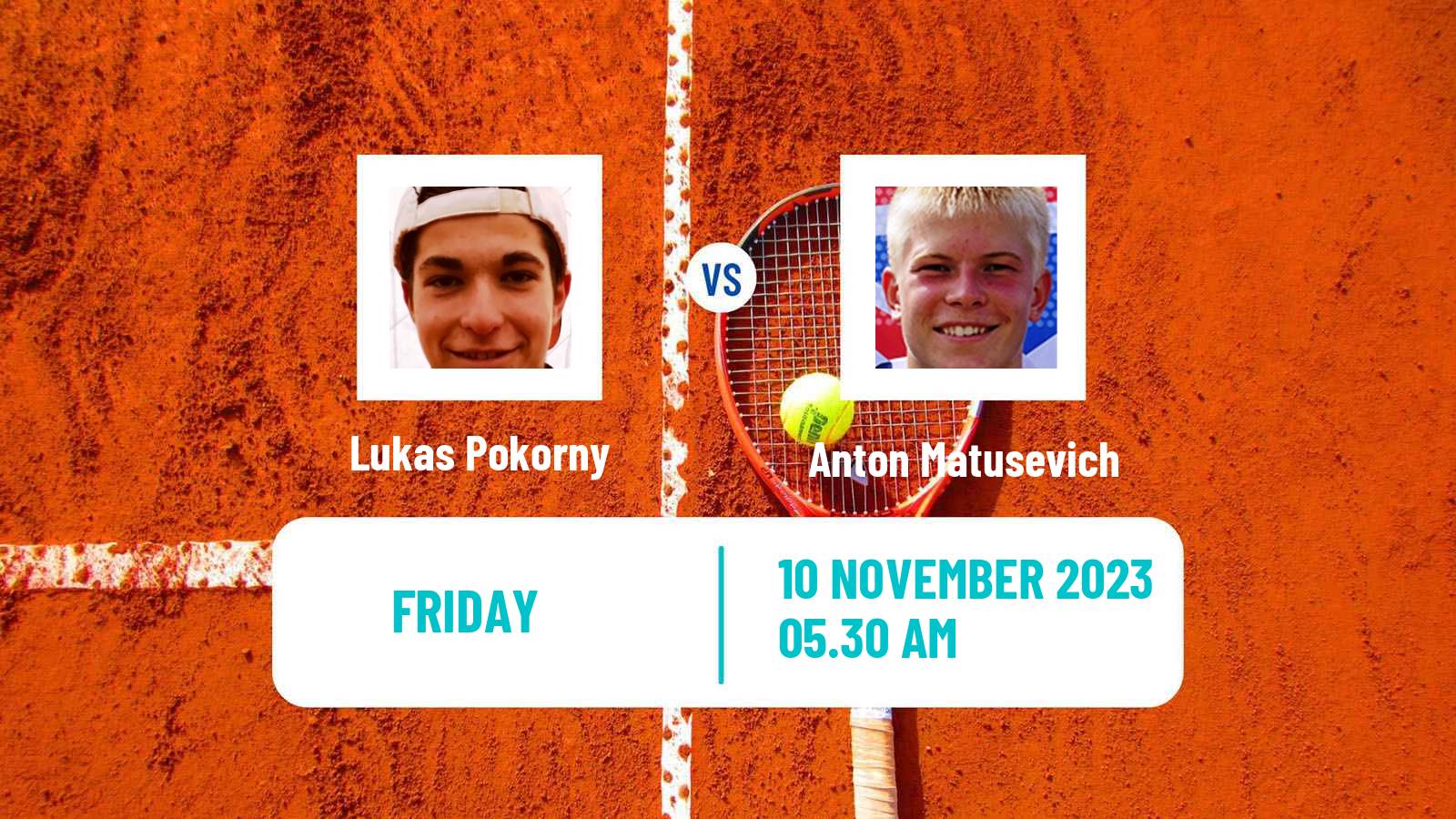 Tennis ITF M25 Trnava 2 Men Lukas Pokorny - Anton Matusevich