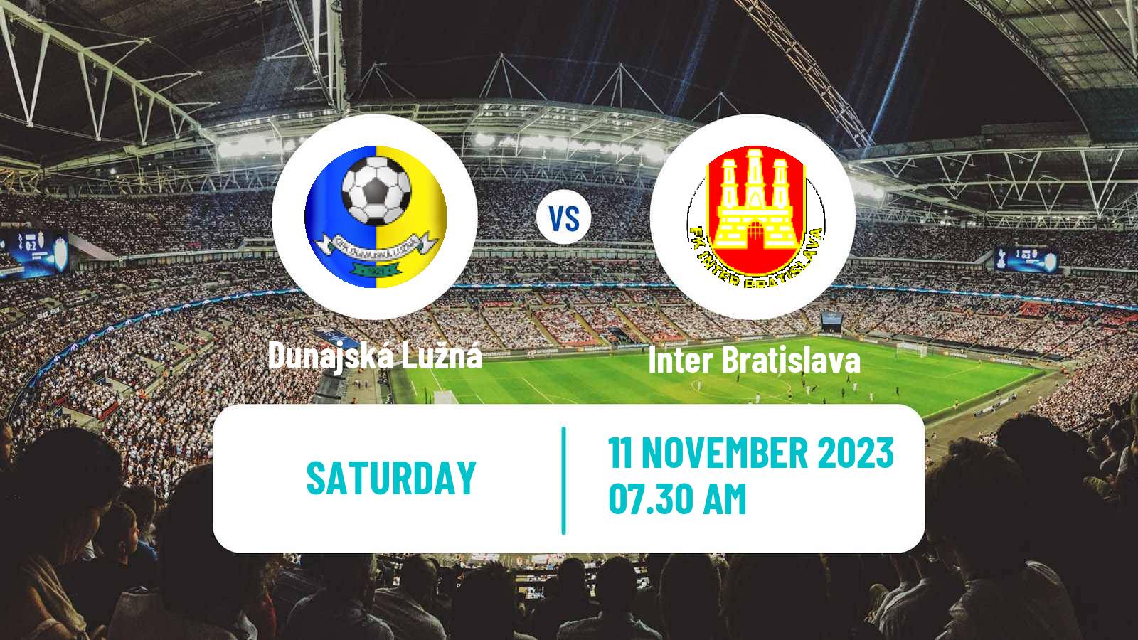 Soccer Slovak 4 Liga Bratislava Dunajská Lužná - Inter Bratislava