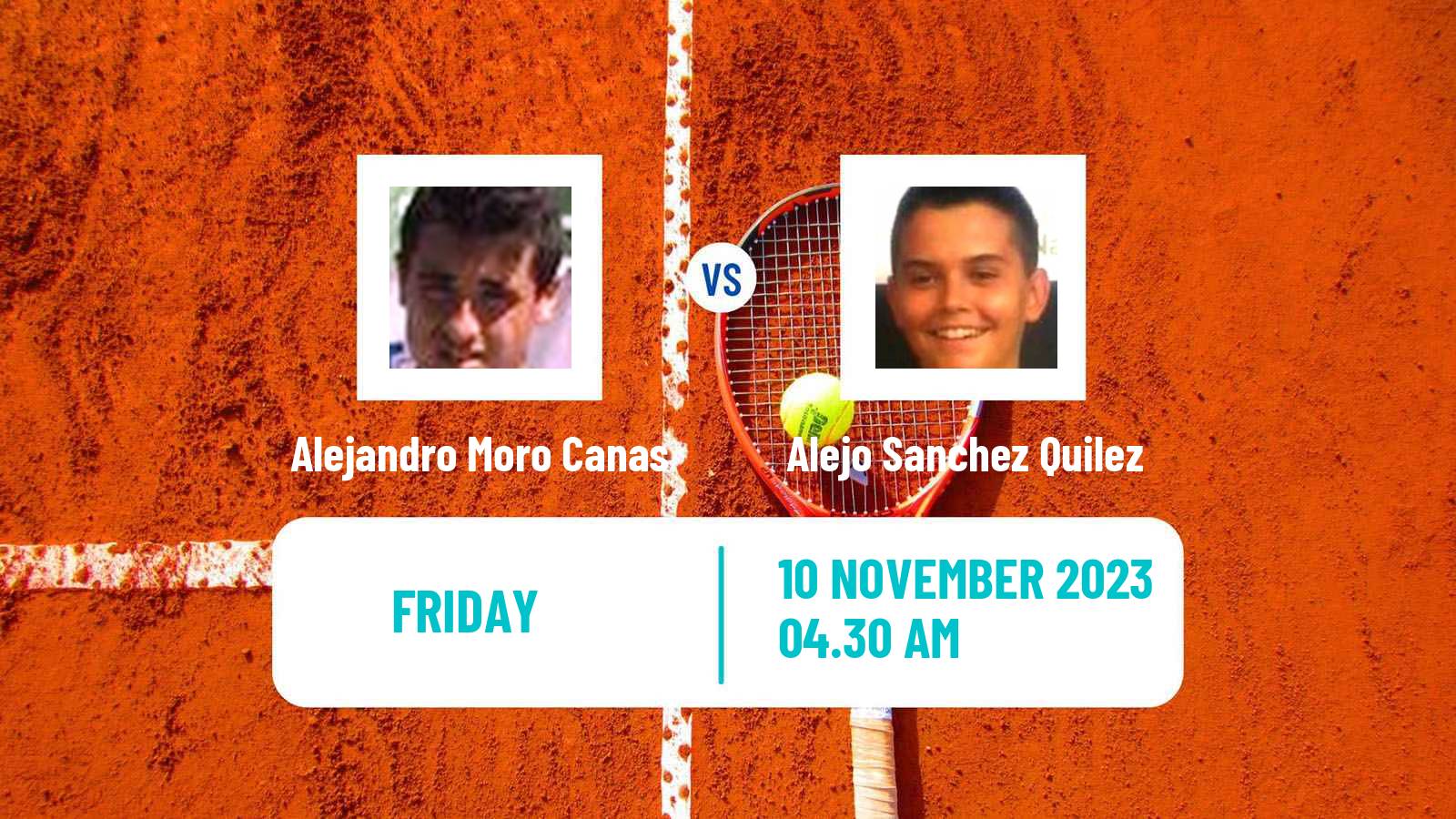 Tennis ITF M25 Benicarlo Men Alejandro Moro Canas - Alejo Sanchez Quilez