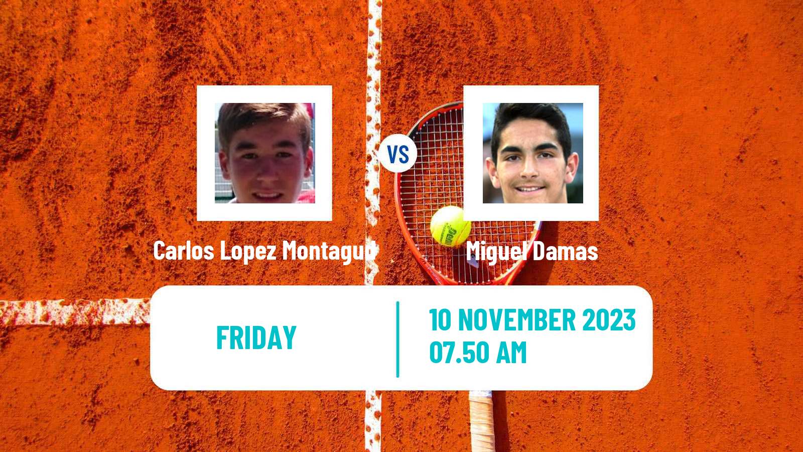 Tennis ITF M25 Benicarlo Men Carlos Lopez Montagud - Miguel Damas