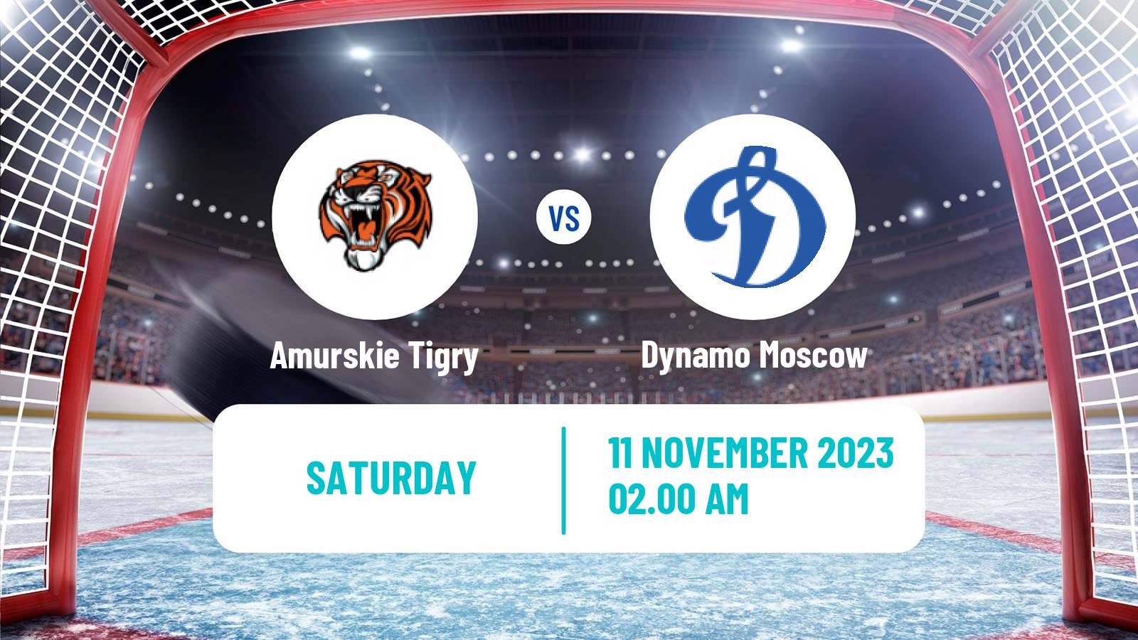 Hockey MHL Amurskie Tigry - Dynamo Moscow