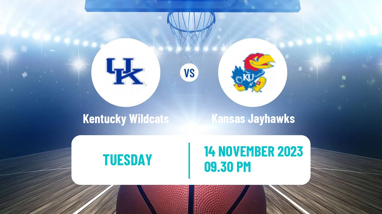 Basketball NCAA College Basketball Kentucky Wildcats - Kansas Jayhawks