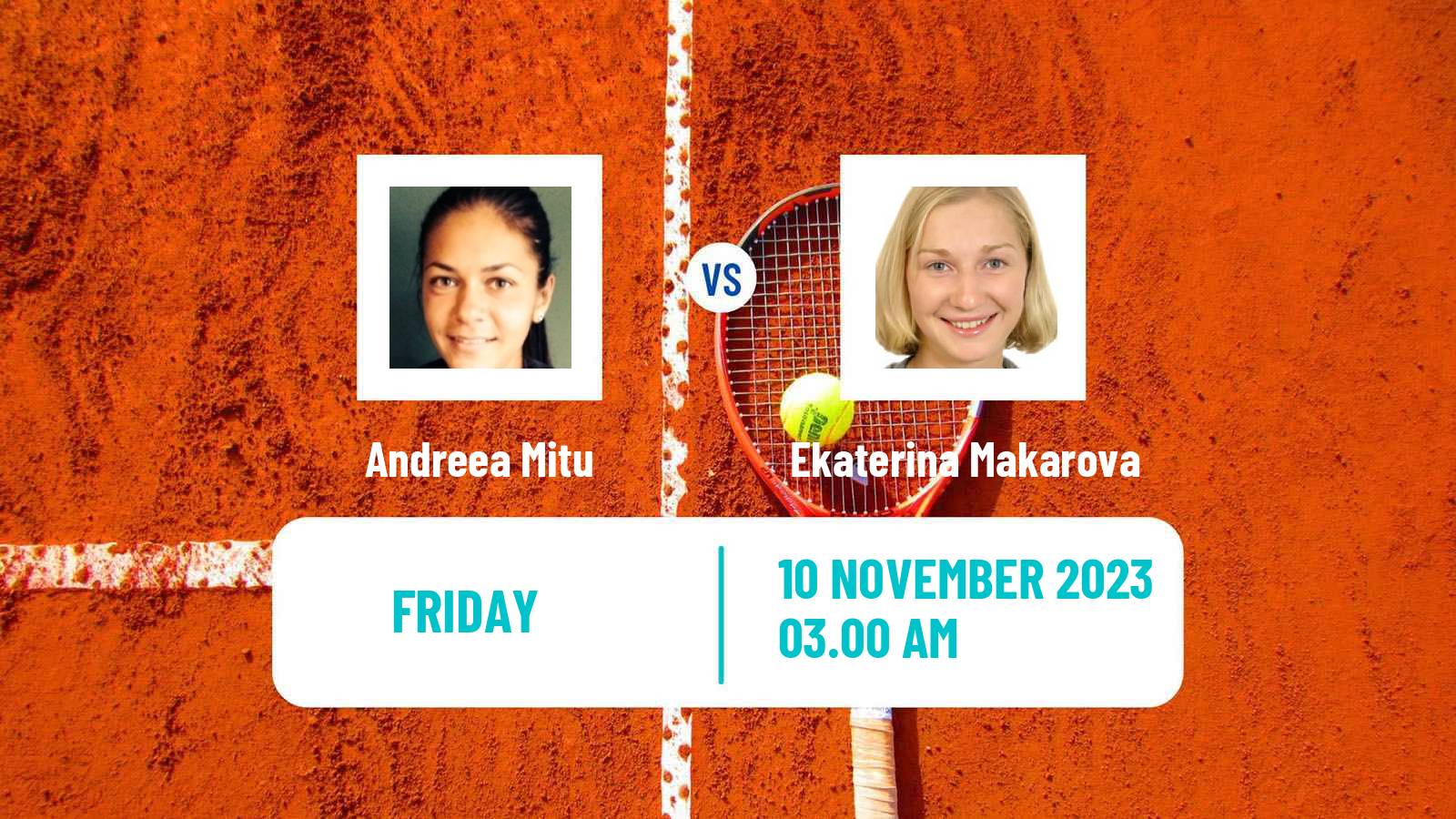 Tennis ITF W40 Heraklion 2 Women Andreea Mitu - Ekaterina Makarova