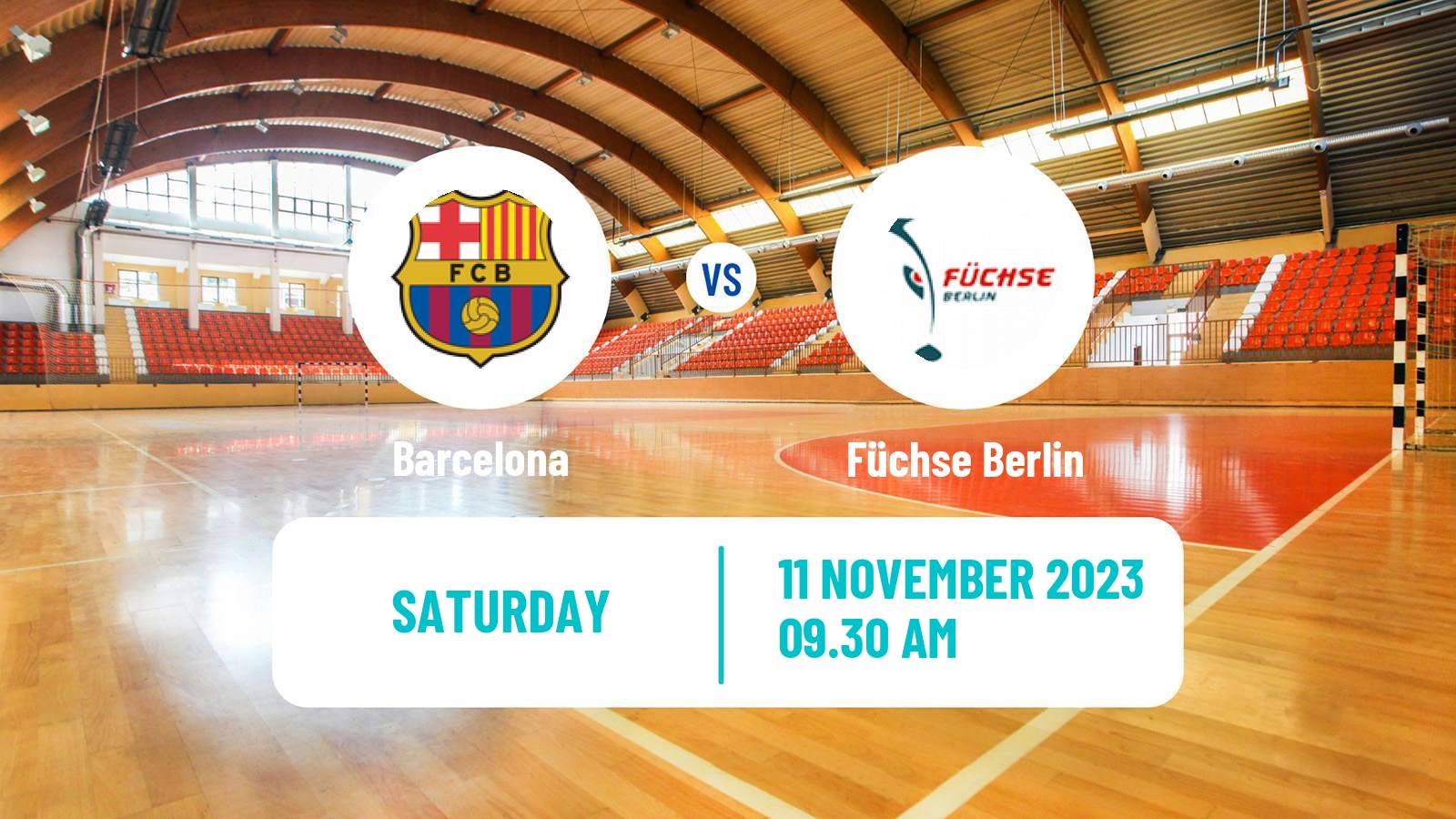 Handball Super Globe Barcelona - Füchse Berlin