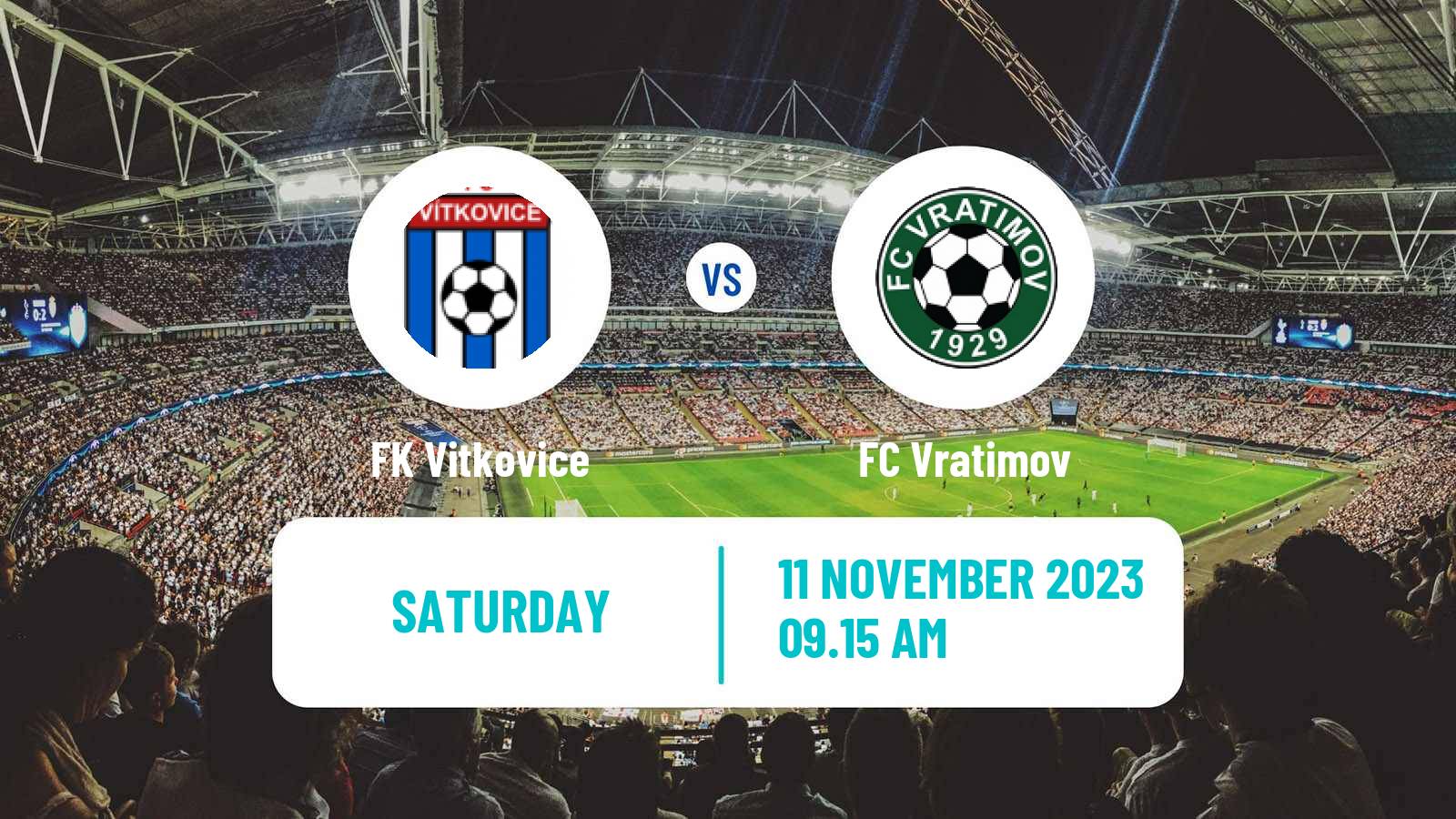 Soccer Czech Division F Vitkovice - Vratimov