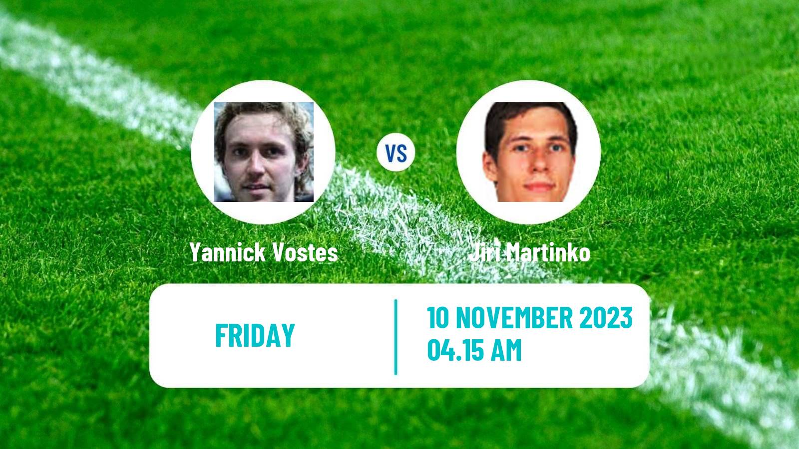 Table tennis Tt Star Series Men Yannick Vostes - Jiri Martinko